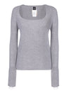 PINKO-OUTLET-SALE-Knitwear GRAU-ARCHIVIST