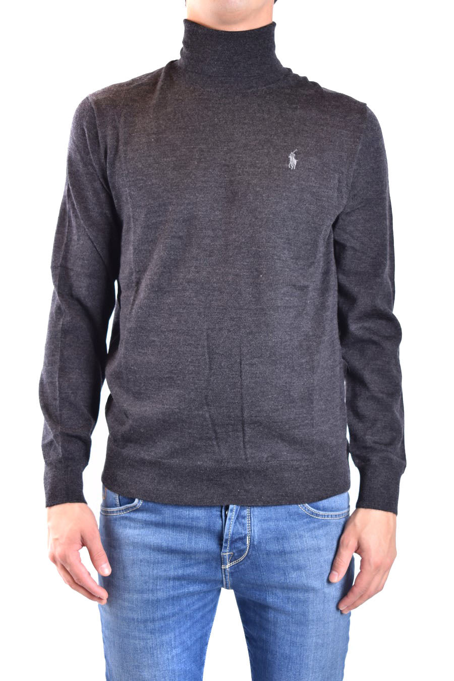 POLO RALPH LAUREN-OUTLET-SALE-Knitwear GRAU-ARCHIVIST