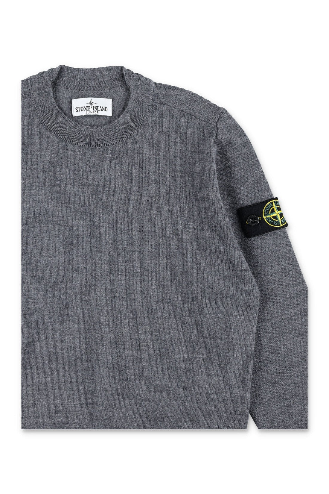 STONE ISLAND KIDS-OUTLET-SALE-Knitwear GRAU-ARCHIVIST