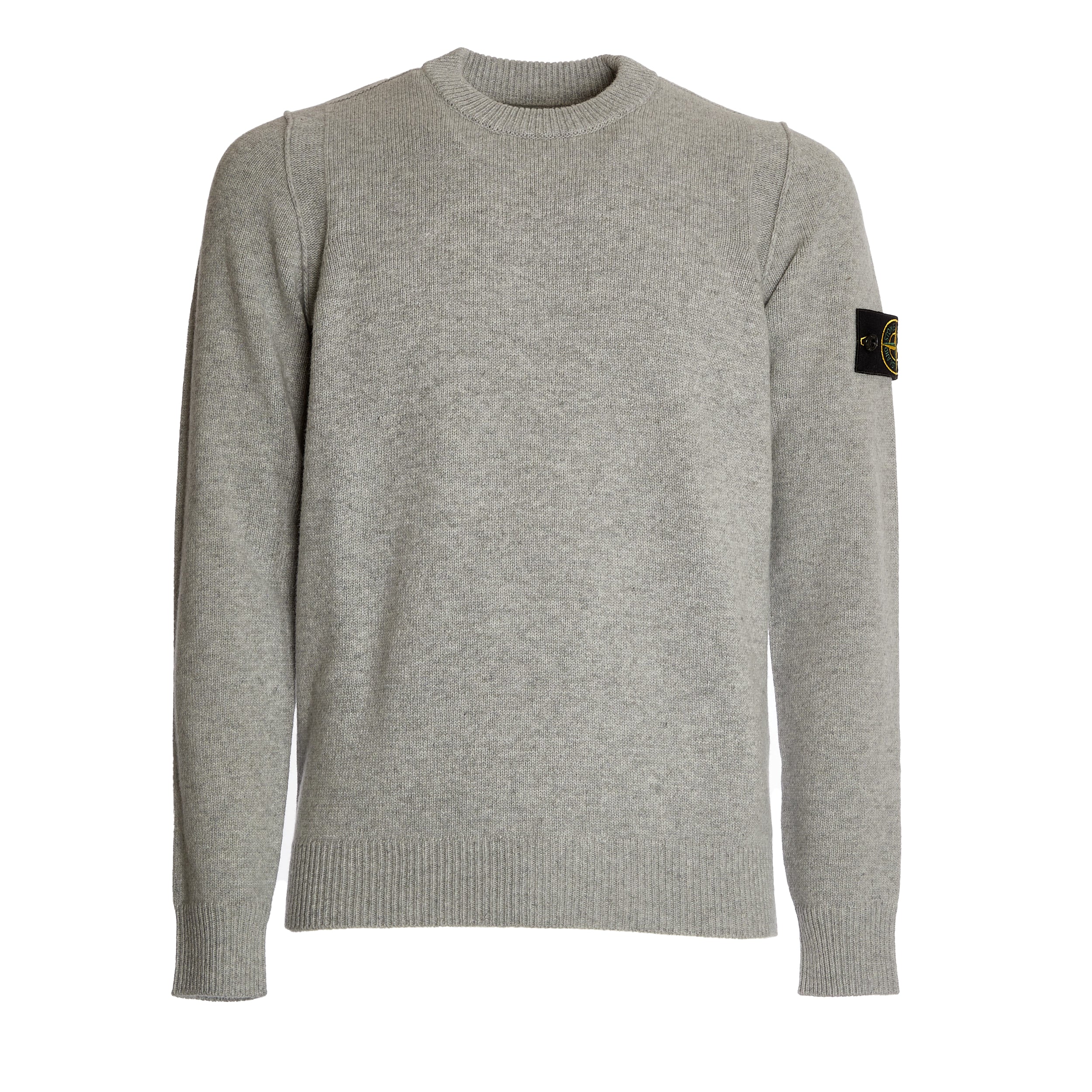 STONE ISLAND-OUTLET-SALE-Knitwear GRAU-ARCHIVIST