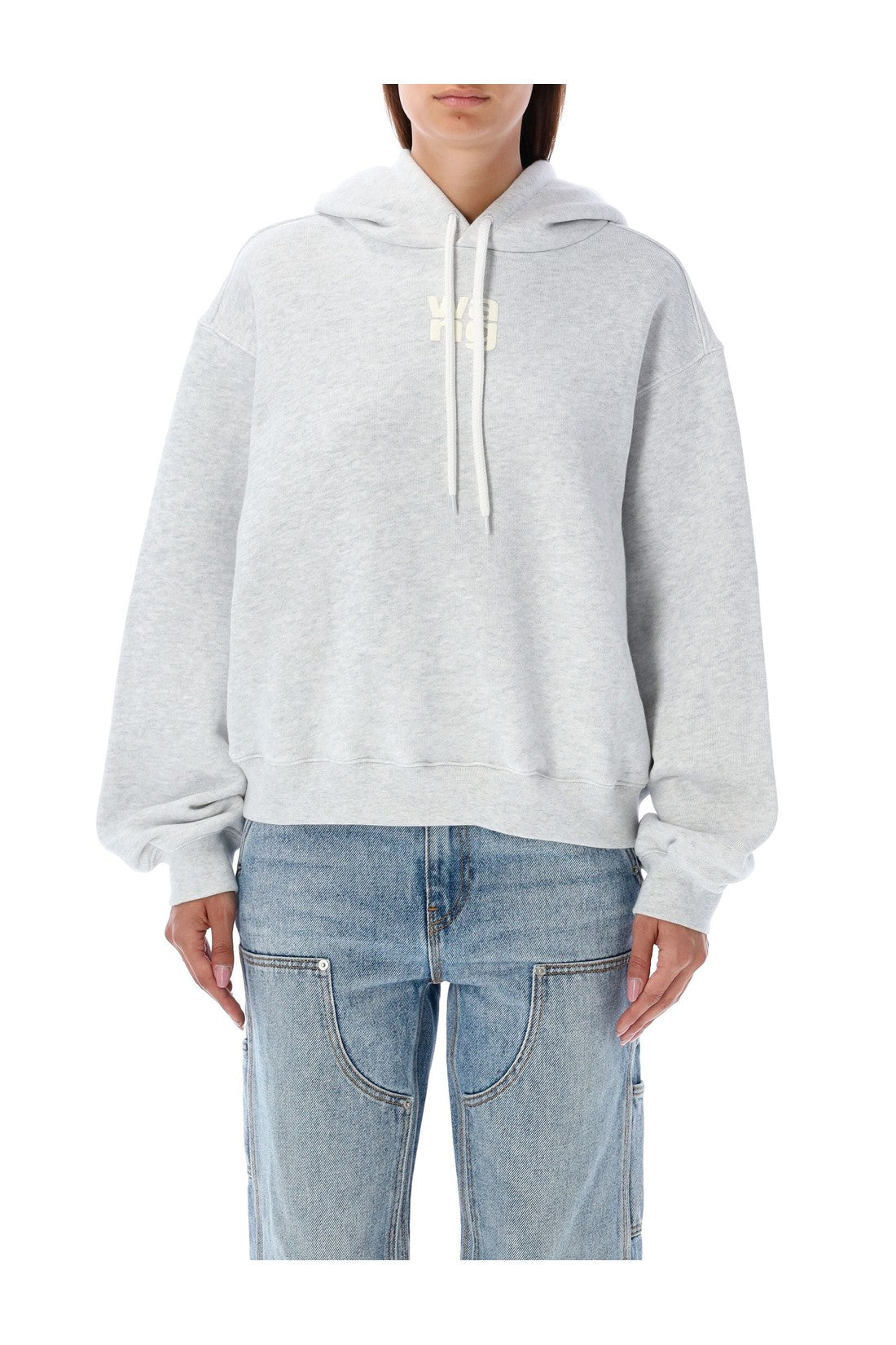 T BY ALEXANDER WANG-OUTLET-SALE-Knitwear GRAU-ARCHIVIST