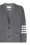 Thom Browne-OUTLET-SALE-Knitwear GRAU-ARCHIVIST