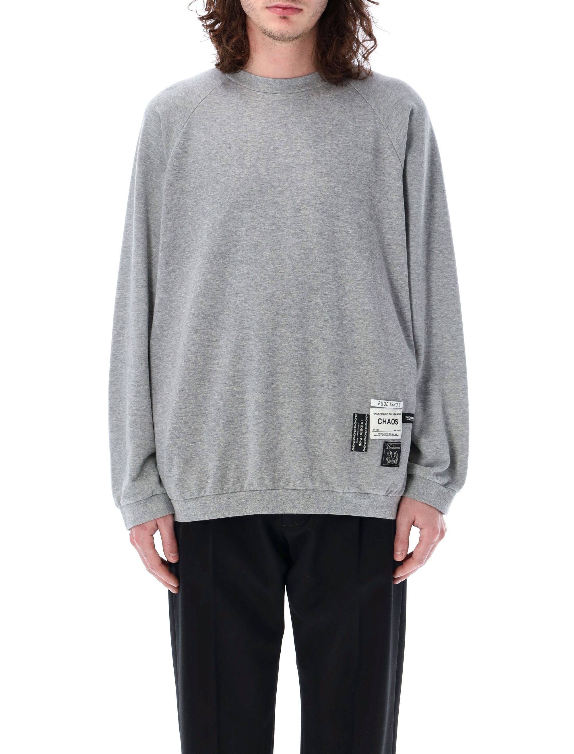 UNDERCOVER-OUTLET-SALE-Knitwear GRAU-ARCHIVIST