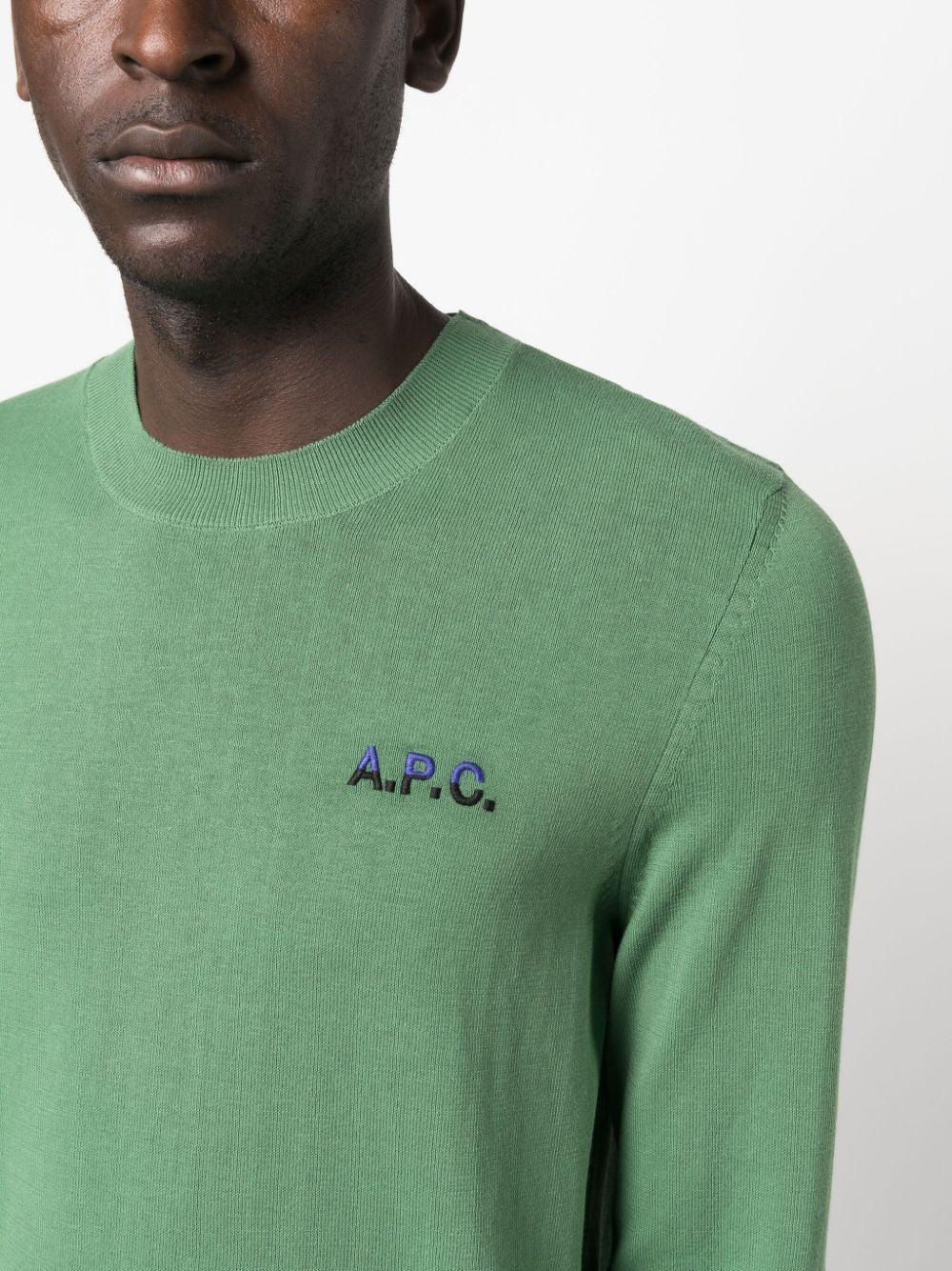 A.P.C.-OUTLET-SALE-Knitwear GRÜN-ARCHIVIST