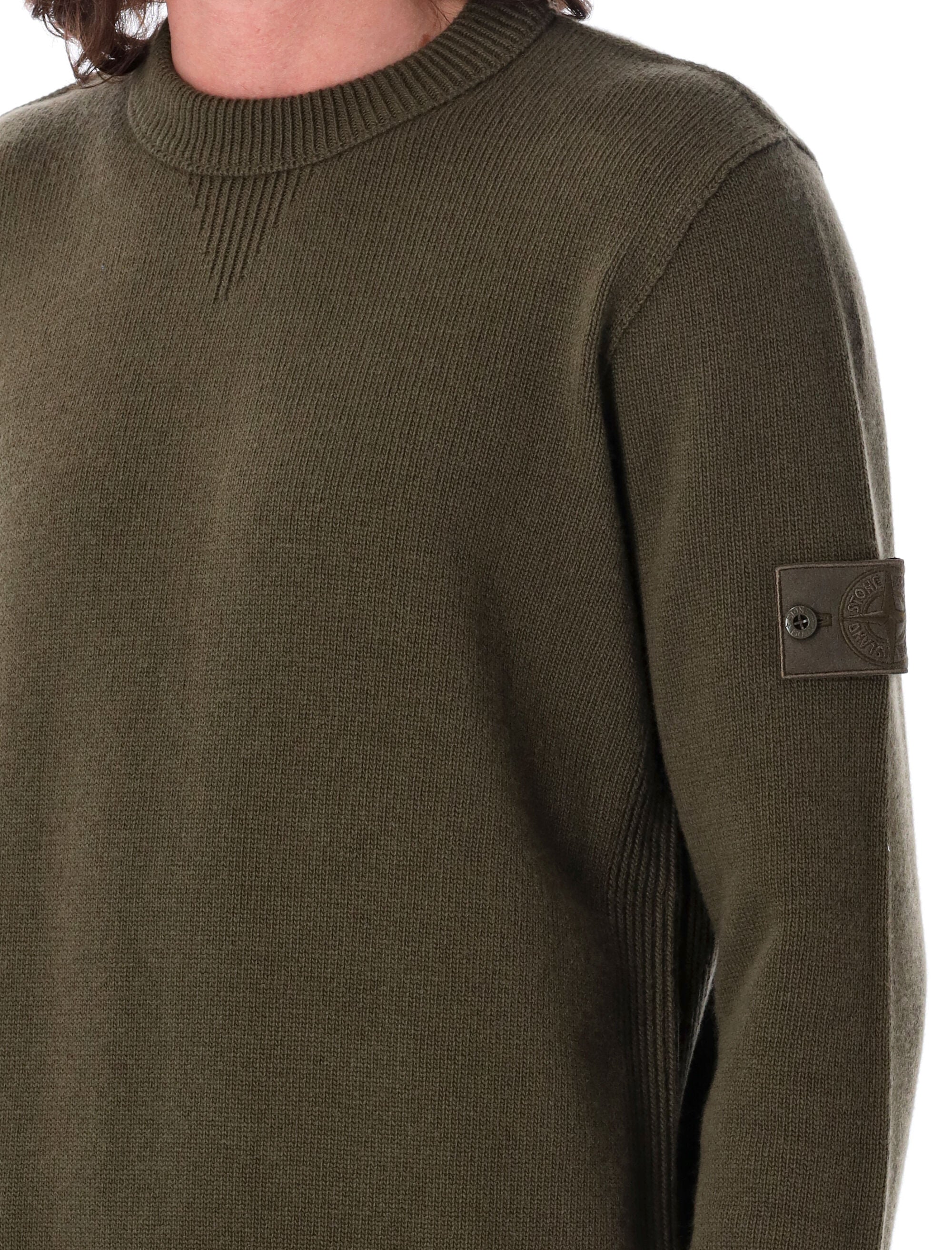 STONE ISLAND-OUTLET-SALE-Knitwear GRÜN-ARCHIVIST