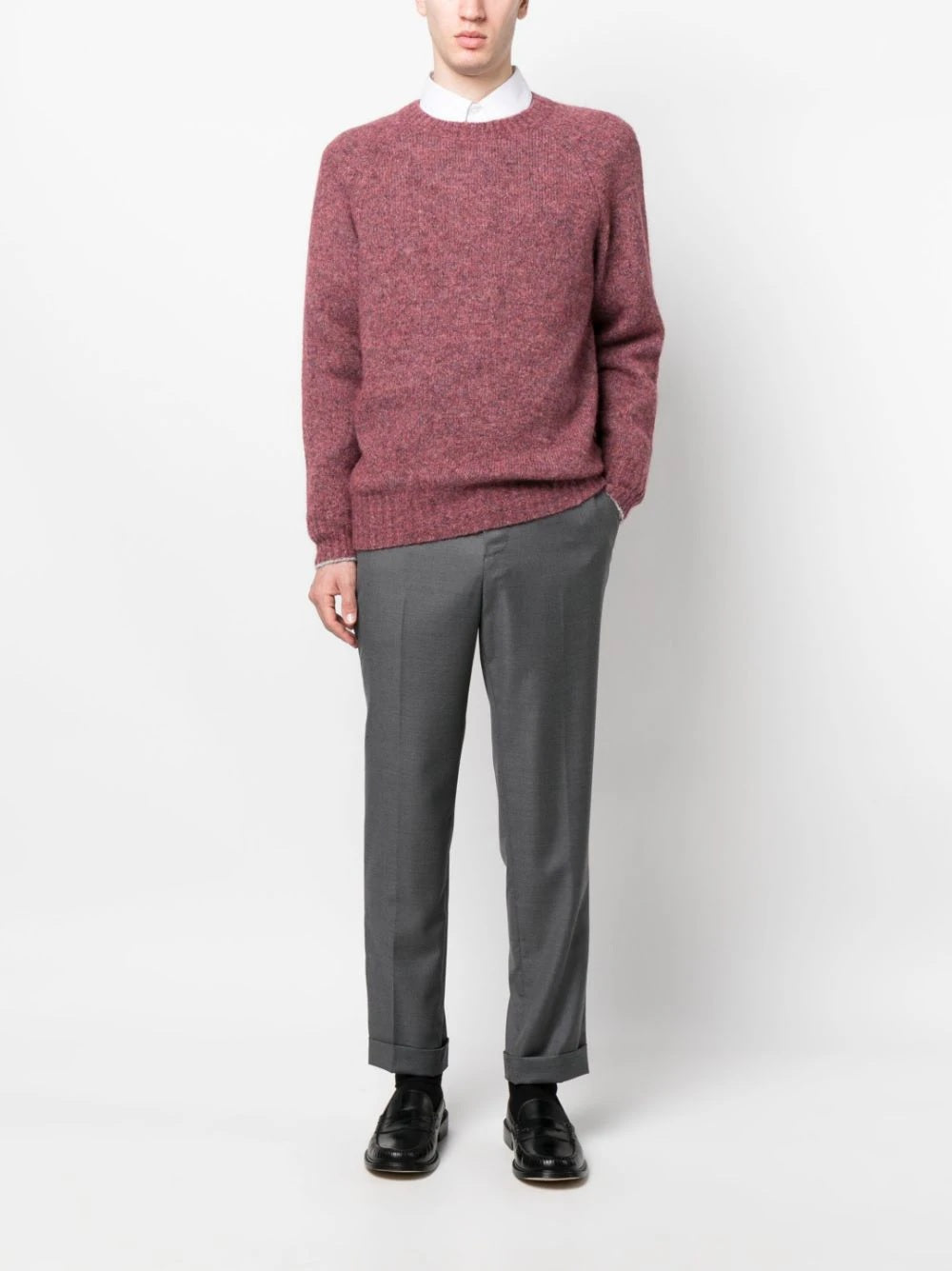 BRUNELLO CUCINELLI-OUTLET-SALE-Knitwear Lila-ARCHIVIST