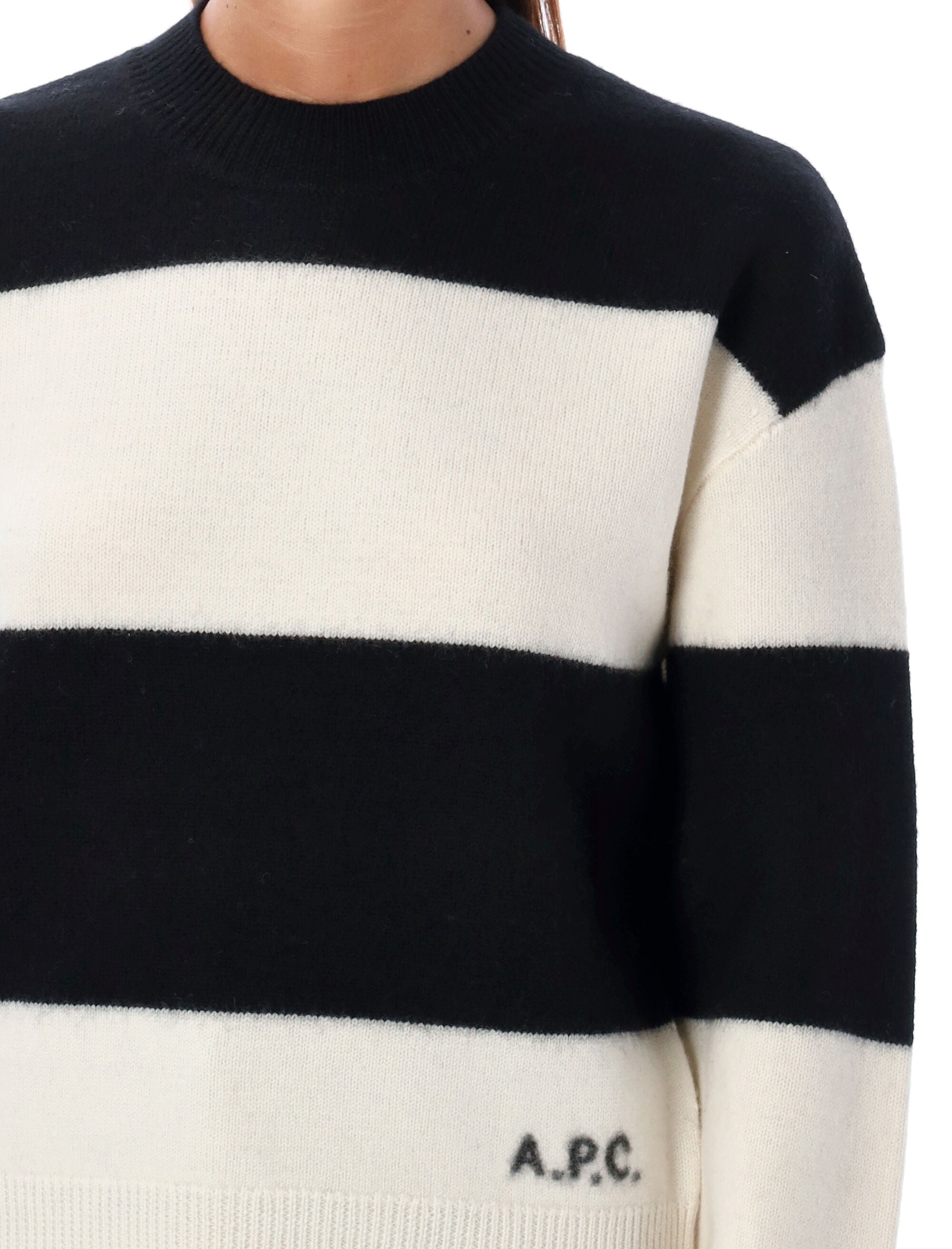 A.P.C.-OUTLET-SALE-Knitwear SCHWARZ-ARCHIVIST