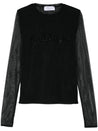 BLUMARINE-OUTLET-SALE-Knitwear SCHWARZ-ARCHIVIST