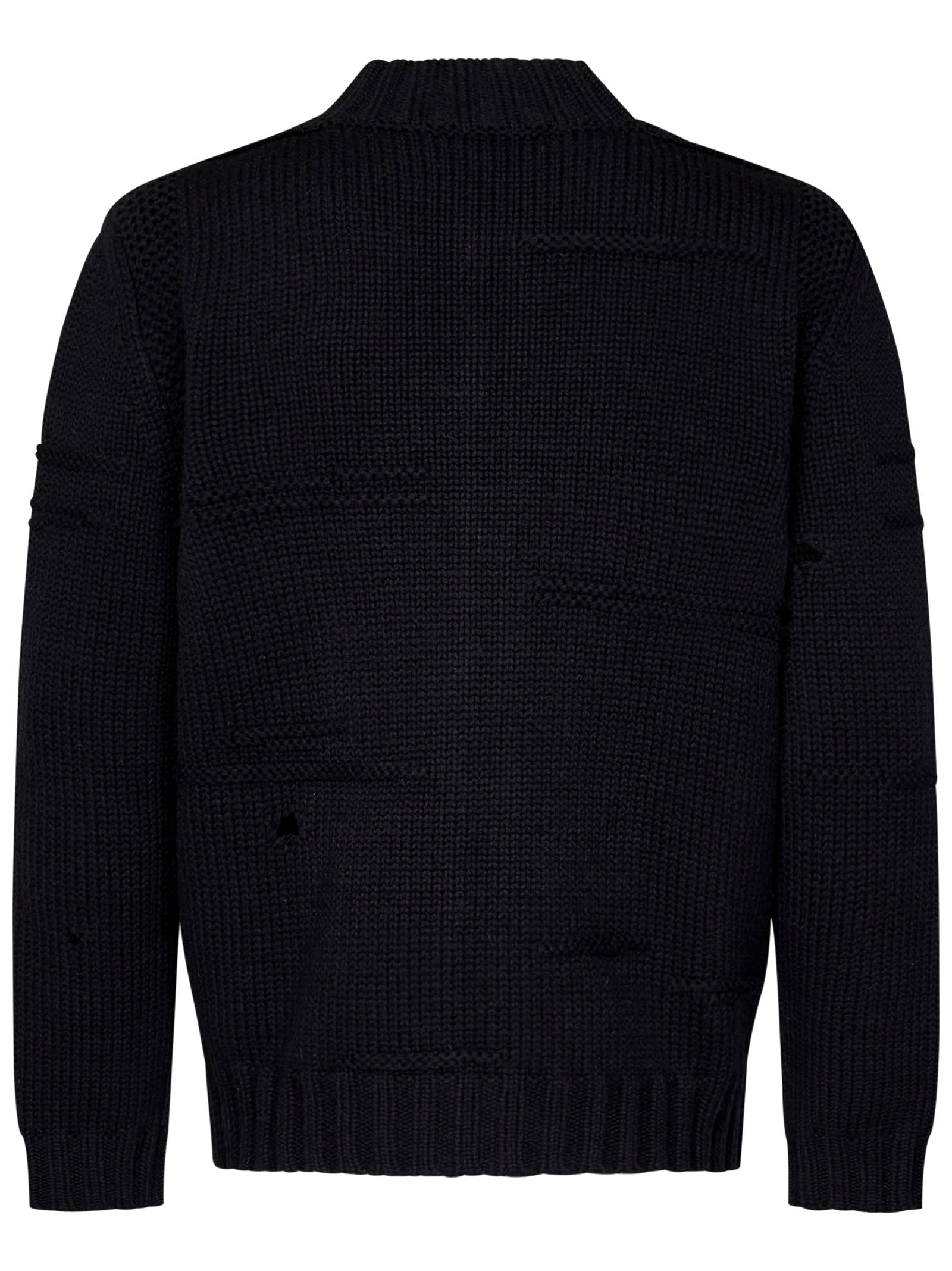 DSQUARED2-OUTLET-SALE-Knitwear SCHWARZ-ARCHIVIST