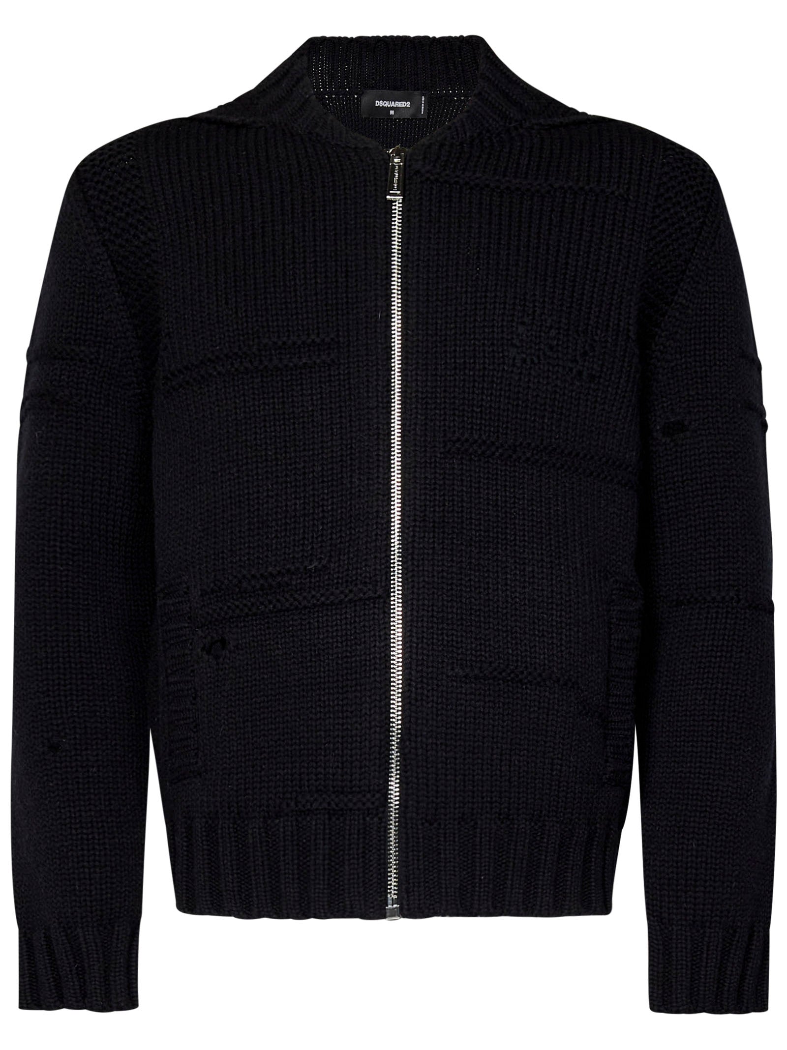 DSQUARED2-OUTLET-SALE-Knitwear SCHWARZ-ARCHIVIST