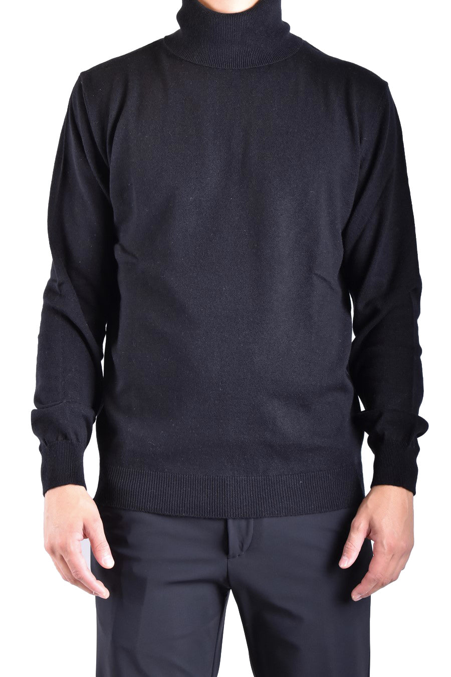 Dondup-OUTLET-SALE-Knitwear SCHWARZ-ARCHIVIST