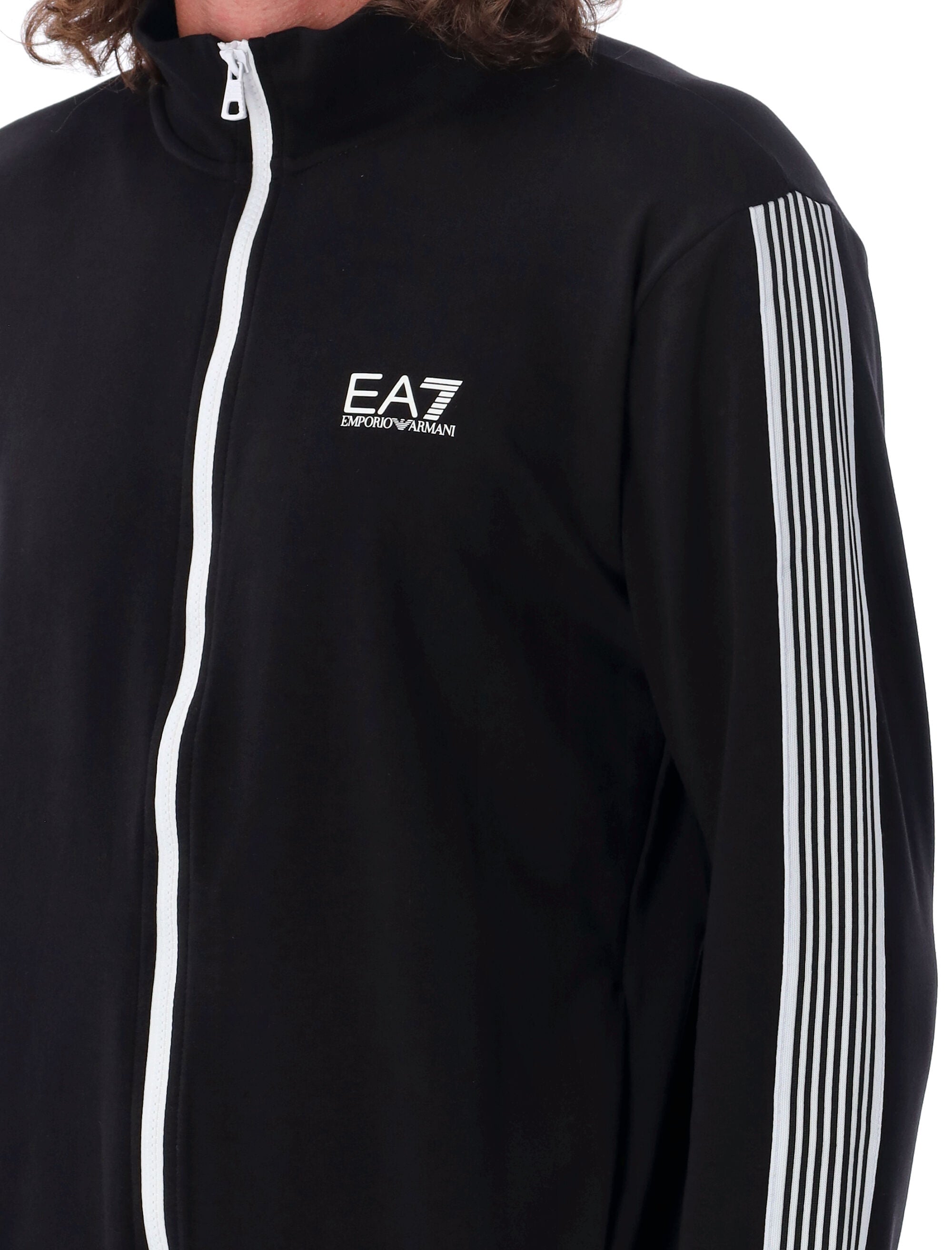 EA7 EMPORIO ARMANI-OUTLET-SALE-Knitwear SCHWARZ-ARCHIVIST