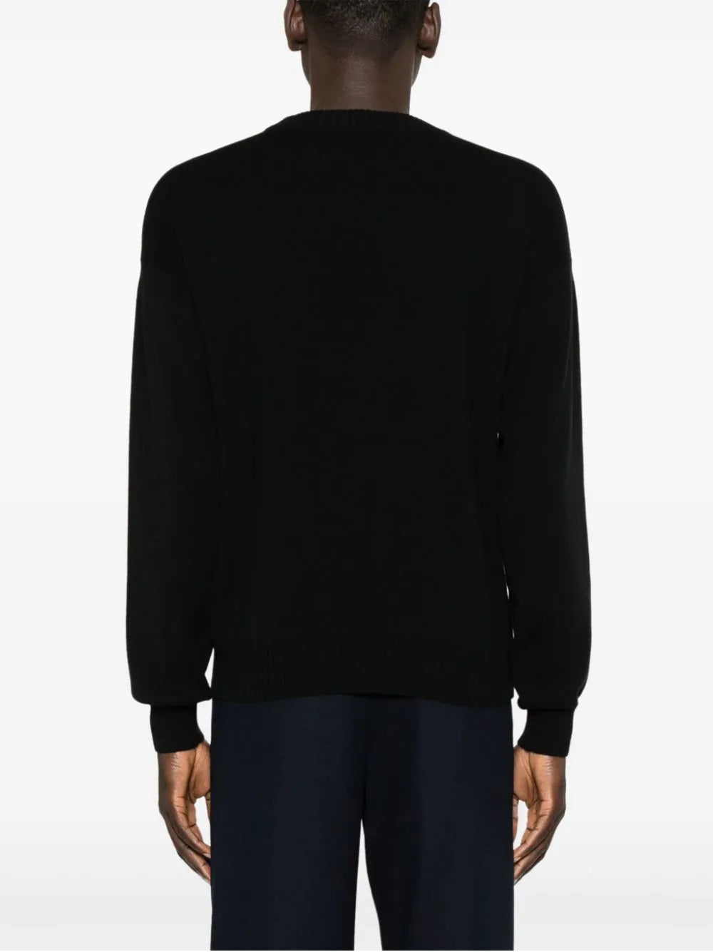 EMPORIO ARMANI-OUTLET-SALE-Knitwear SCHWARZ-ARCHIVIST