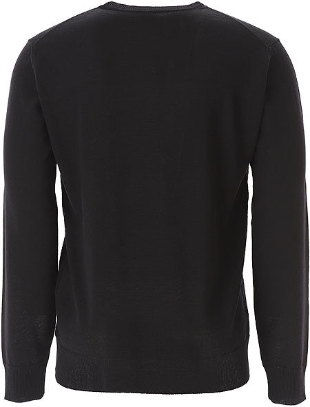 Emporio Armani-OUTLET-SALE-Knitwear SCHWARZ-ARCHIVIST