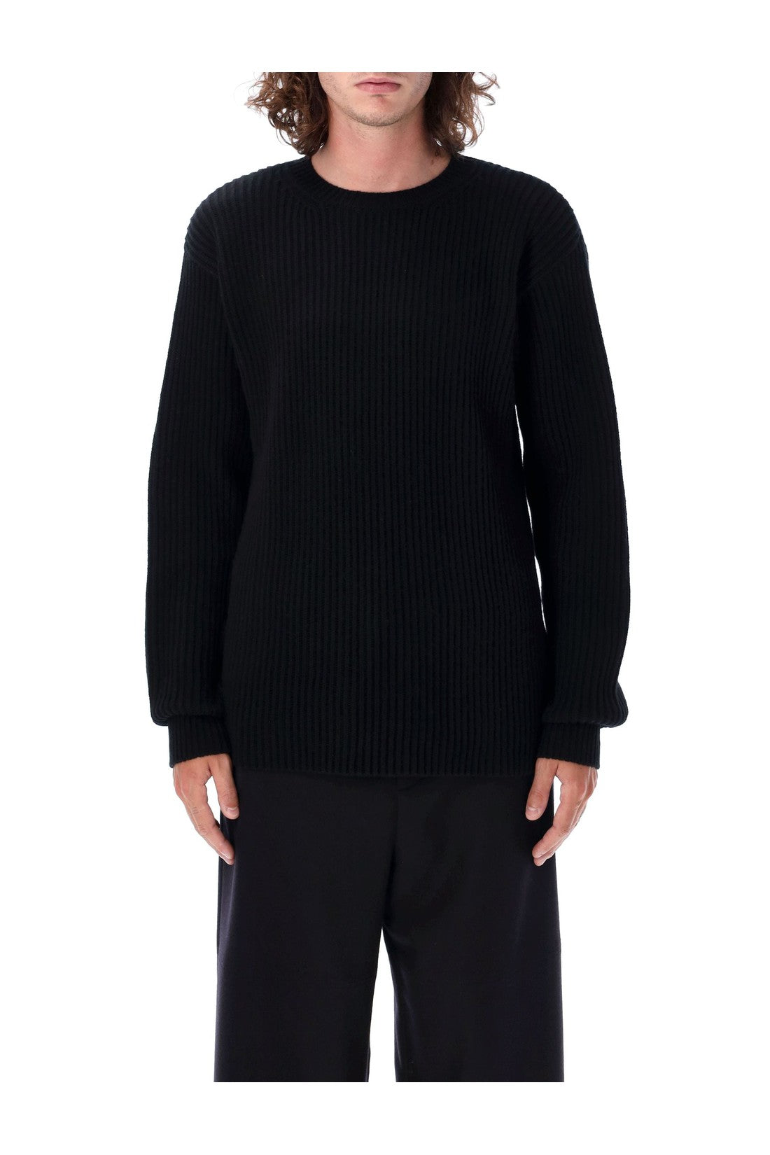 JIL SANDER-OUTLET-SALE-Knitwear SCHWARZ-ARCHIVIST