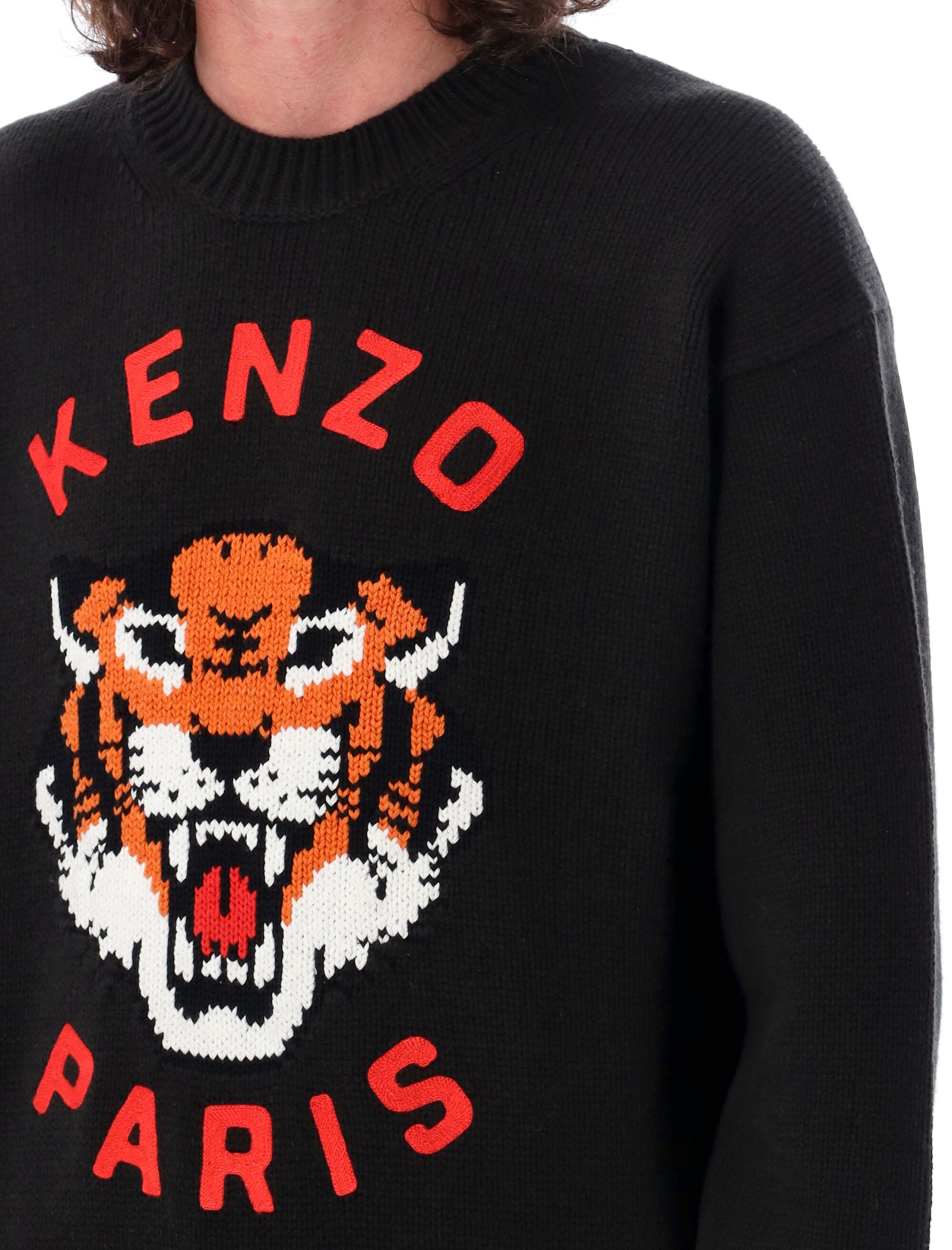 KENZO KIDS-OUTLET-SALE-Knitwear SCHWARZ-ARCHIVIST