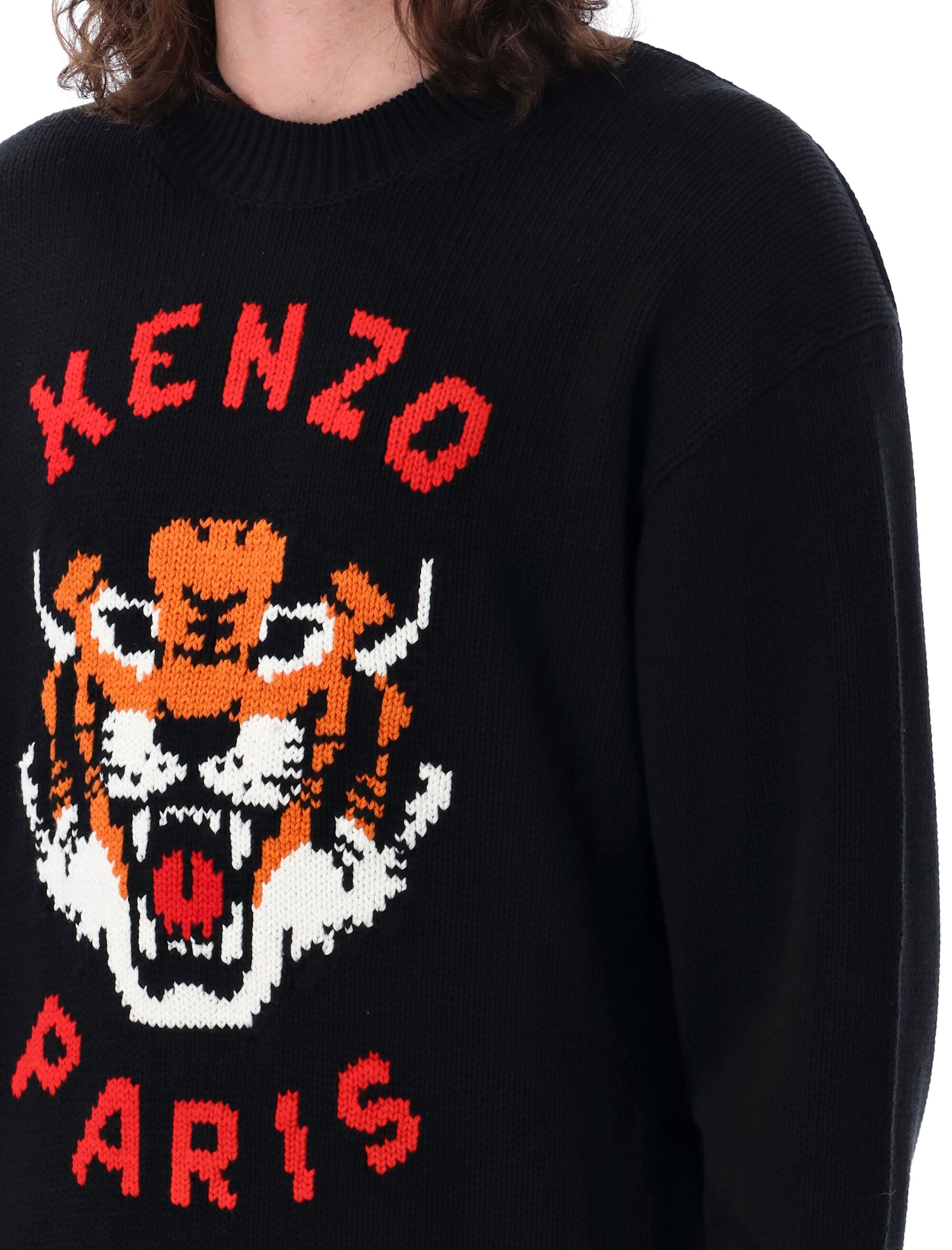 KENZO-OUTLET-SALE-Knitwear SCHWARZ-ARCHIVIST