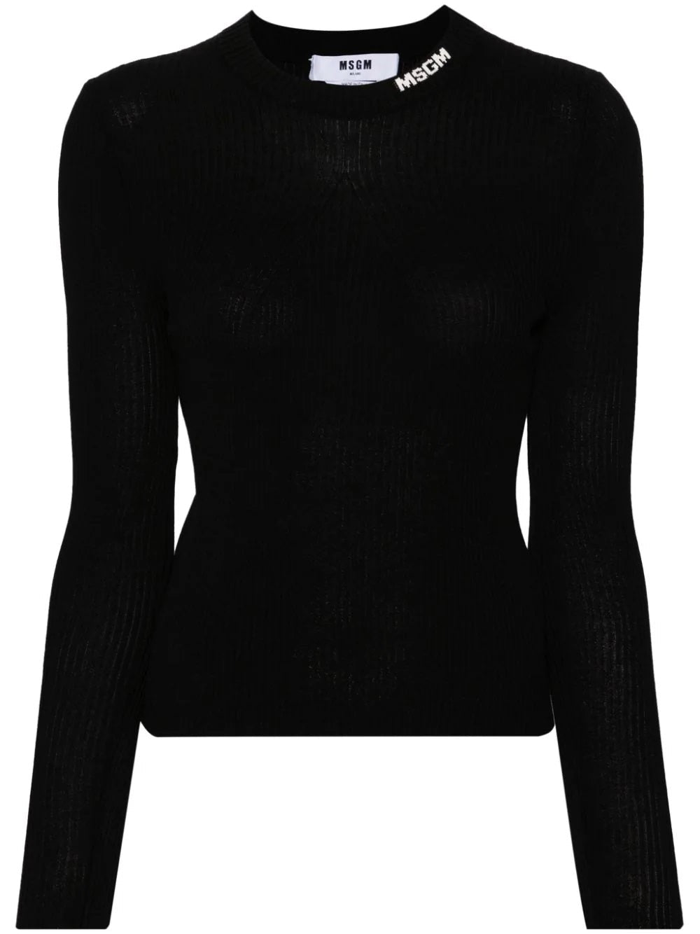 MSGM-OUTLET-SALE-Knitwear SCHWARZ-ARCHIVIST