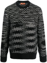 Missoni-OUTLET-SALE-Knitwear SCHWARZ-ARCHIVIST