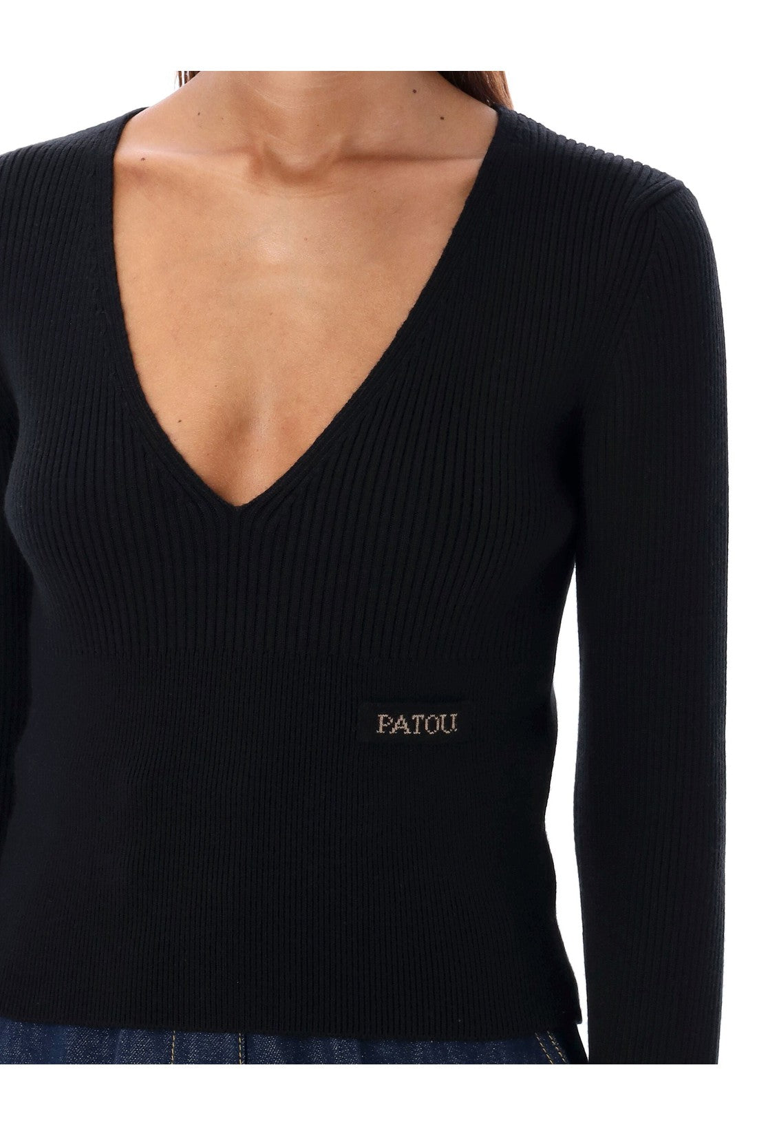 PATOU-OUTLET-SALE-Knitwear SCHWARZ-ARCHIVIST