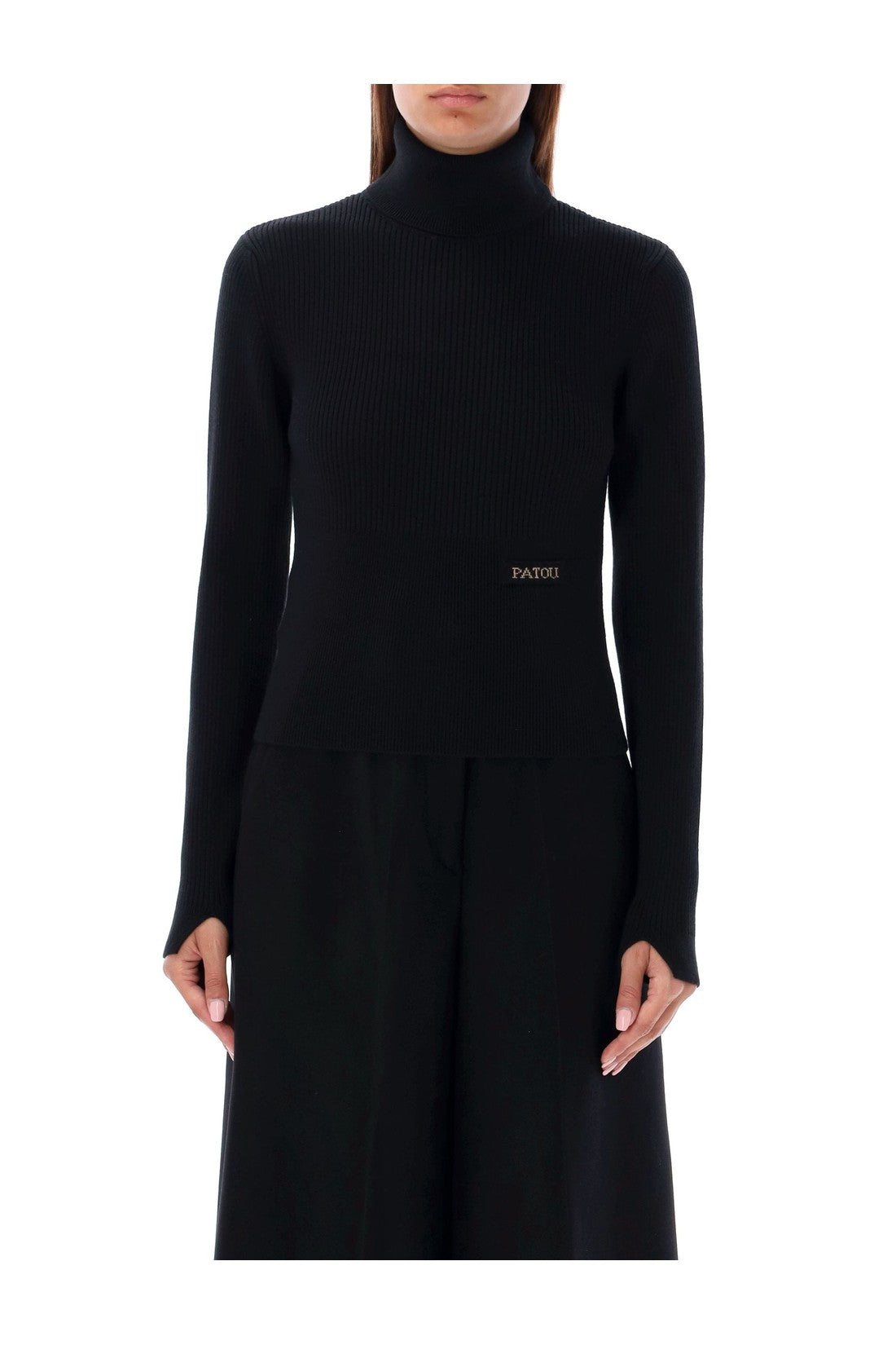 PATOU-OUTLET-SALE-Knitwear SCHWARZ-ARCHIVIST