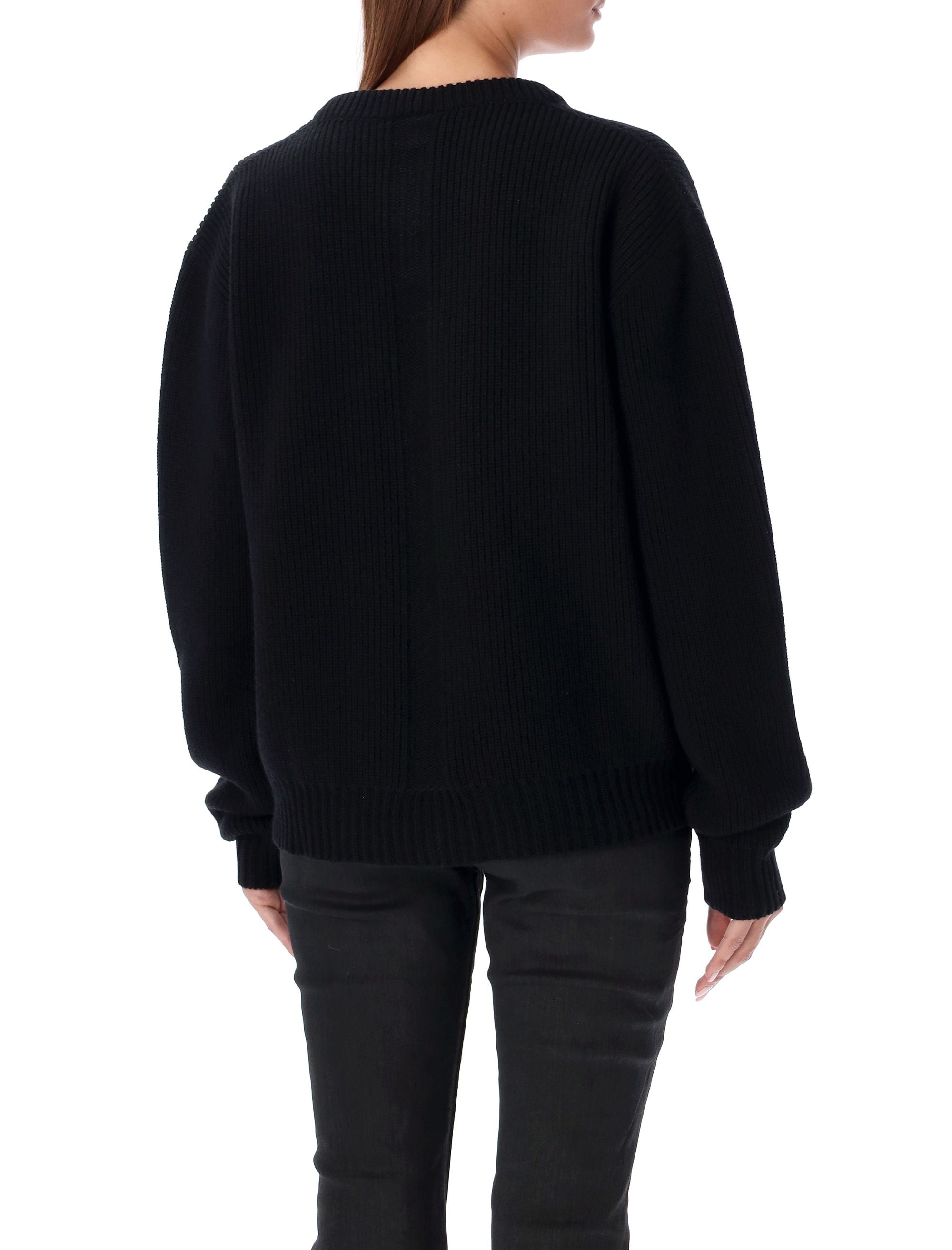 RICK OWENS-OUTLET-SALE-Knitwear SCHWARZ-ARCHIVIST