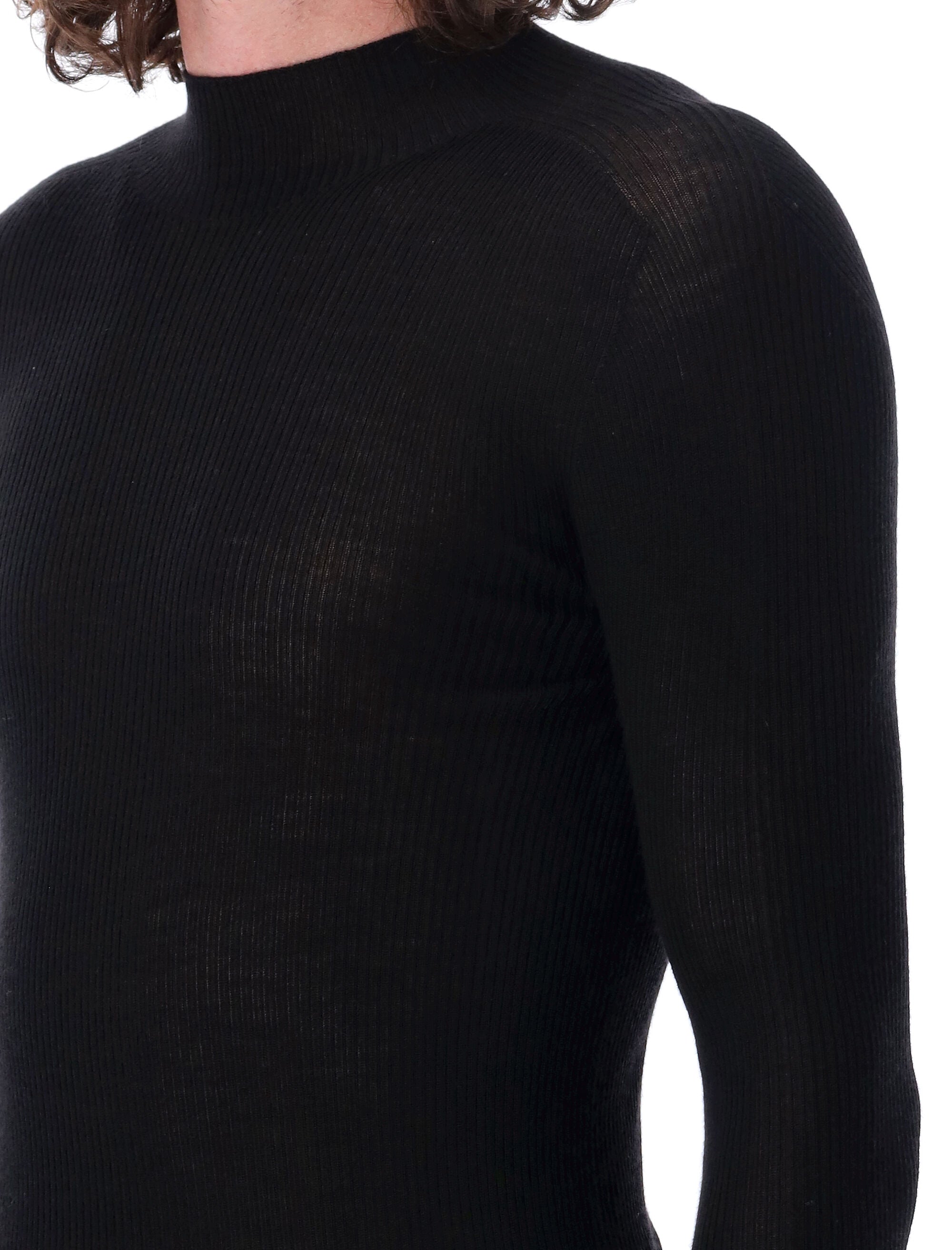 RICK OWENS-OUTLET-SALE-Knitwear SCHWARZ-ARCHIVIST