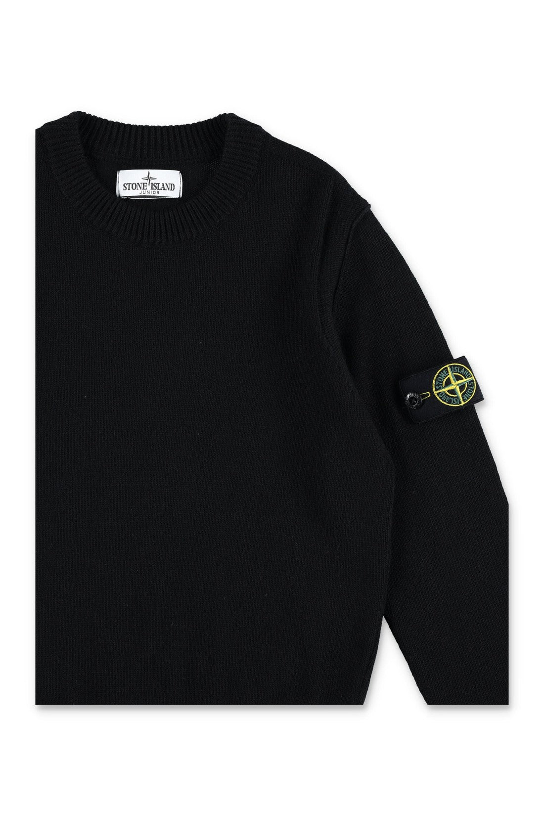 STONE ISLAND KIDS-OUTLET-SALE-Knitwear SCHWARZ-ARCHIVIST