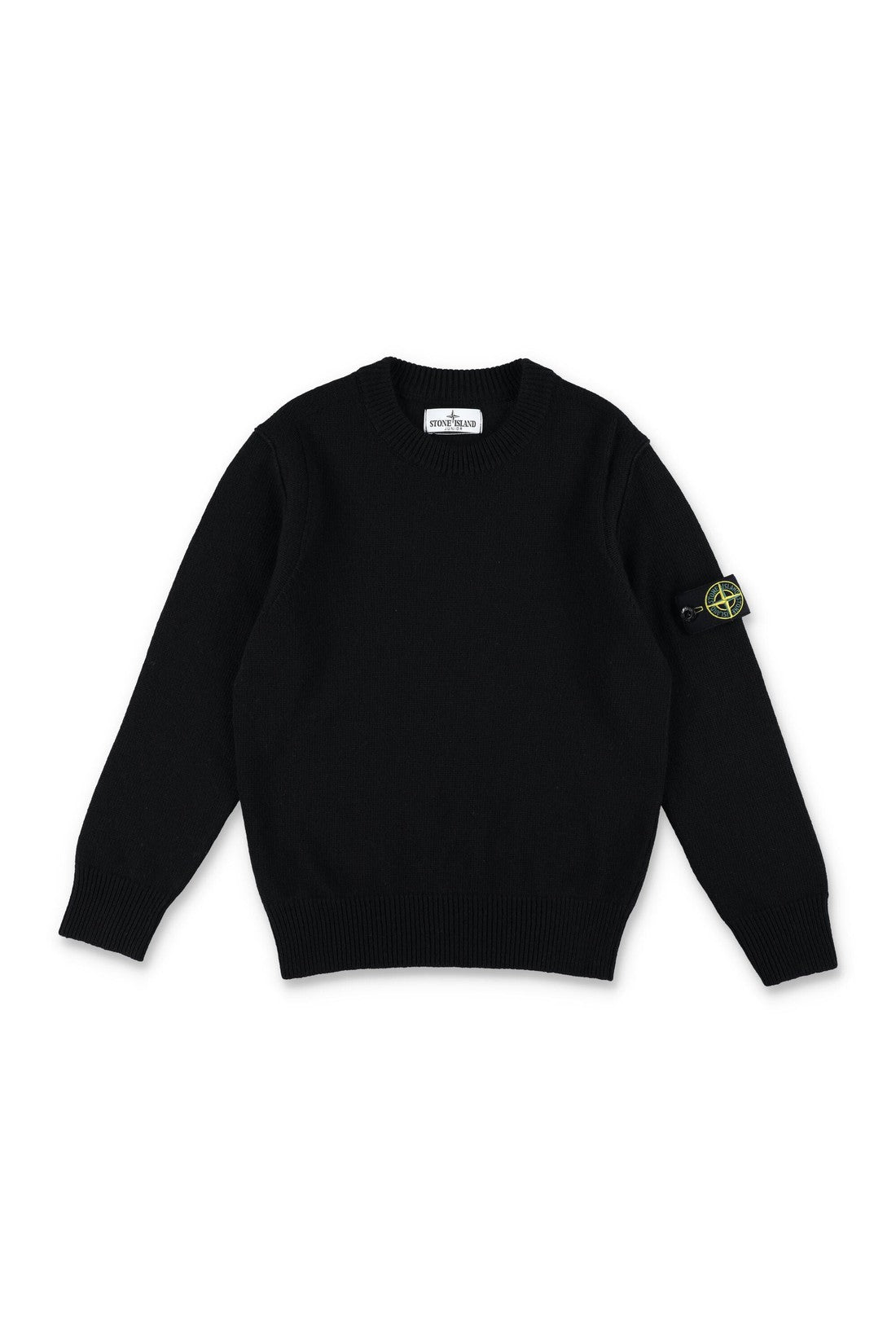 STONE ISLAND KIDS-OUTLET-SALE-Knitwear SCHWARZ-ARCHIVIST