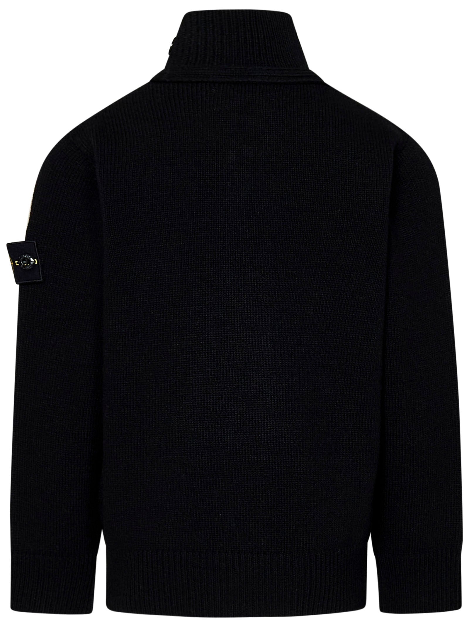 STONE ISLAND-OUTLET-SALE-Knitwear SCHWARZ-ARCHIVIST