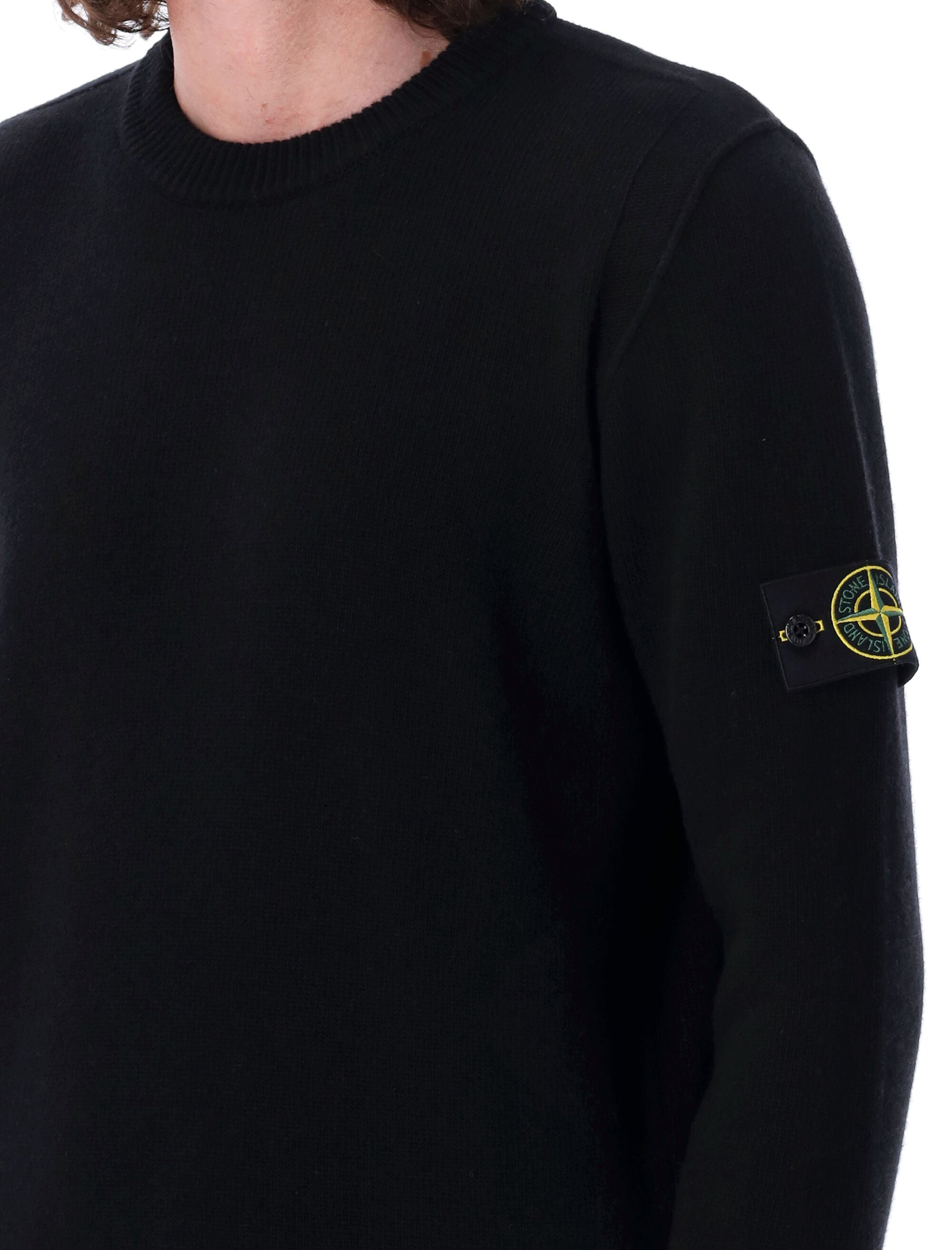 STONE ISLAND-OUTLET-SALE-Knitwear SCHWARZ-ARCHIVIST