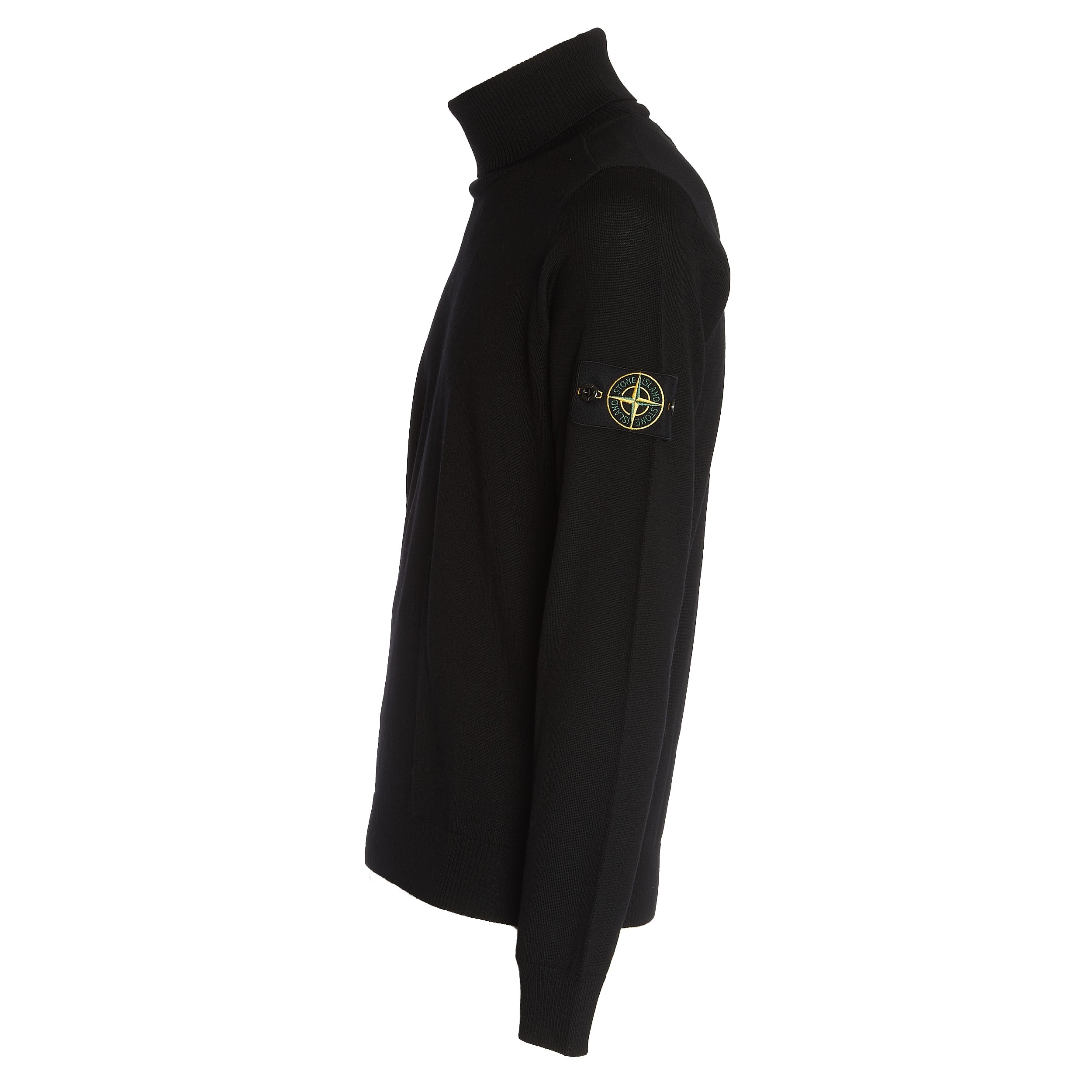 STONE ISLAND-OUTLET-SALE-Knitwear SCHWARZ-ARCHIVIST