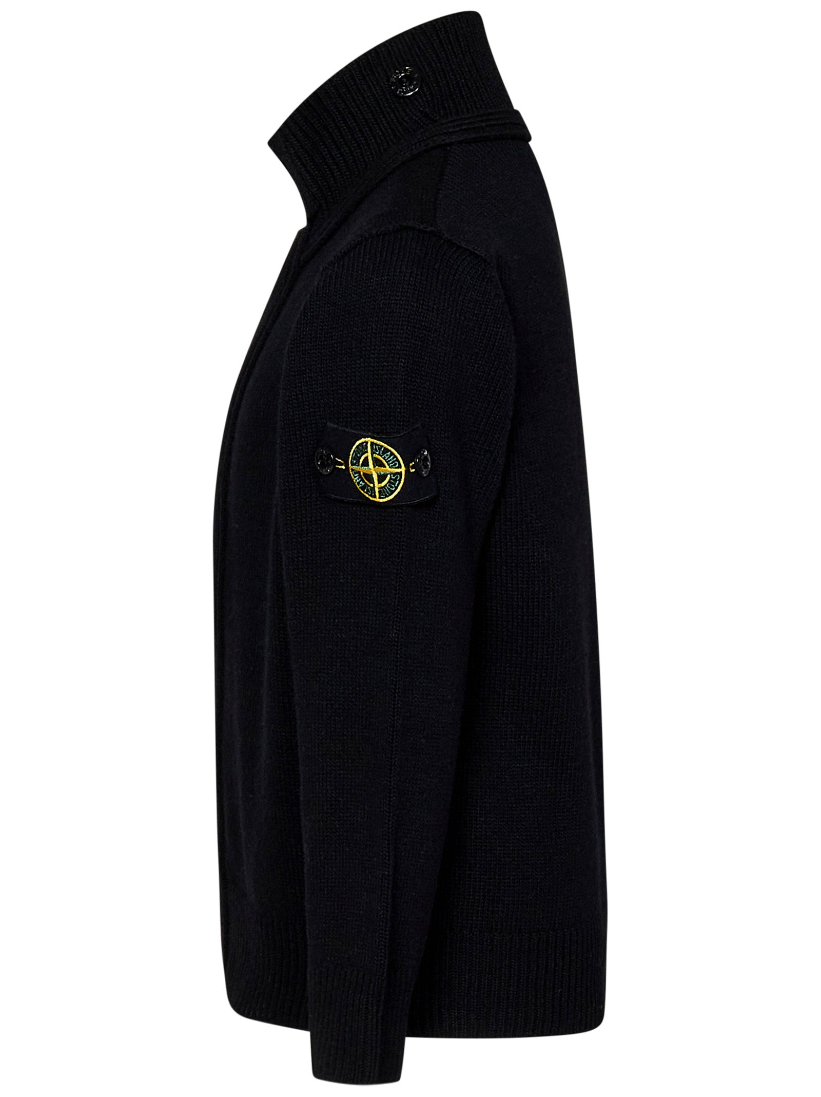 STONE ISLAND-OUTLET-SALE-Knitwear SCHWARZ-ARCHIVIST