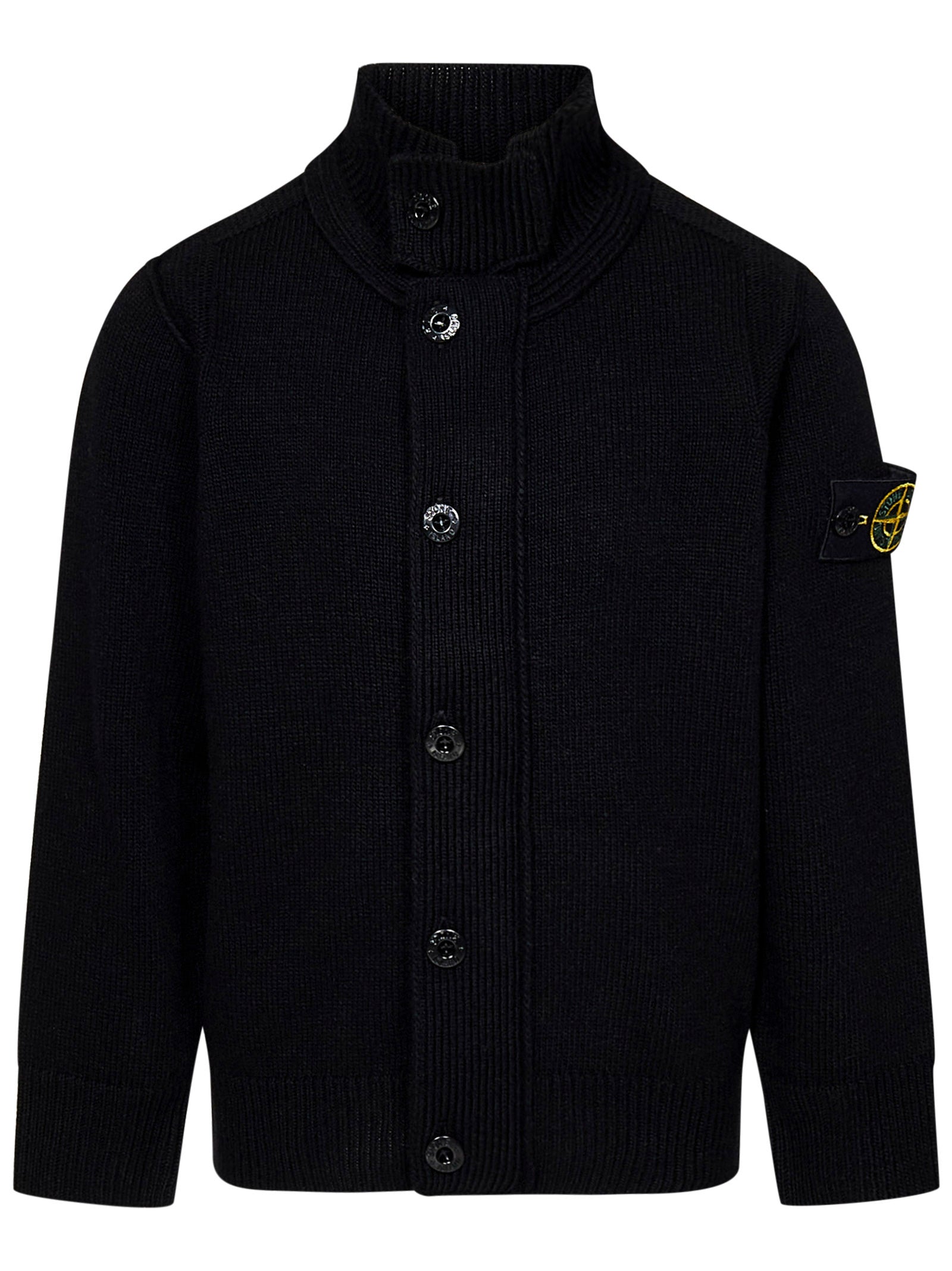 STONE ISLAND-OUTLET-SALE-Knitwear SCHWARZ-ARCHIVIST