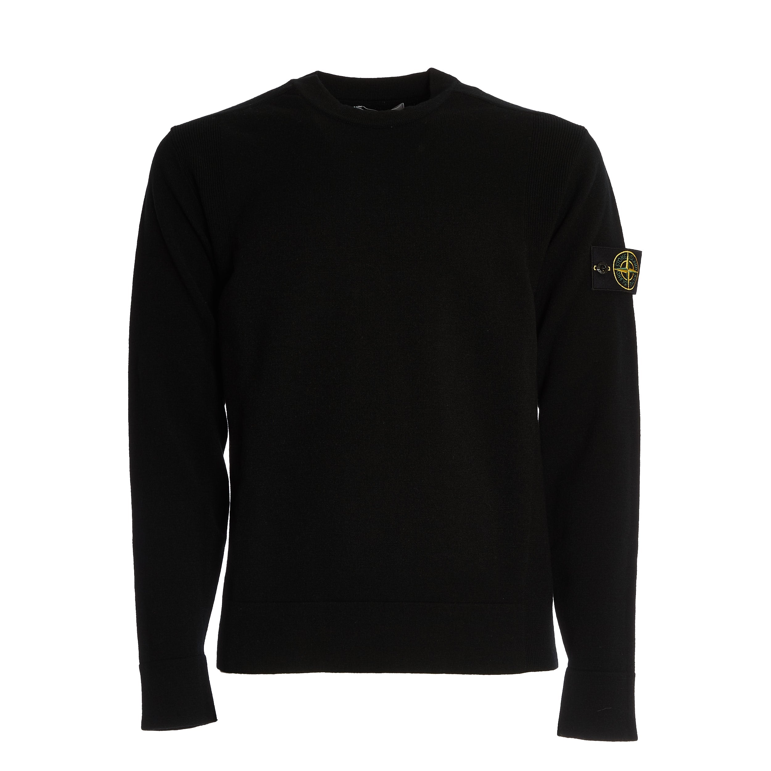 STONE ISLAND-OUTLET-SALE-Knitwear SCHWARZ-ARCHIVIST