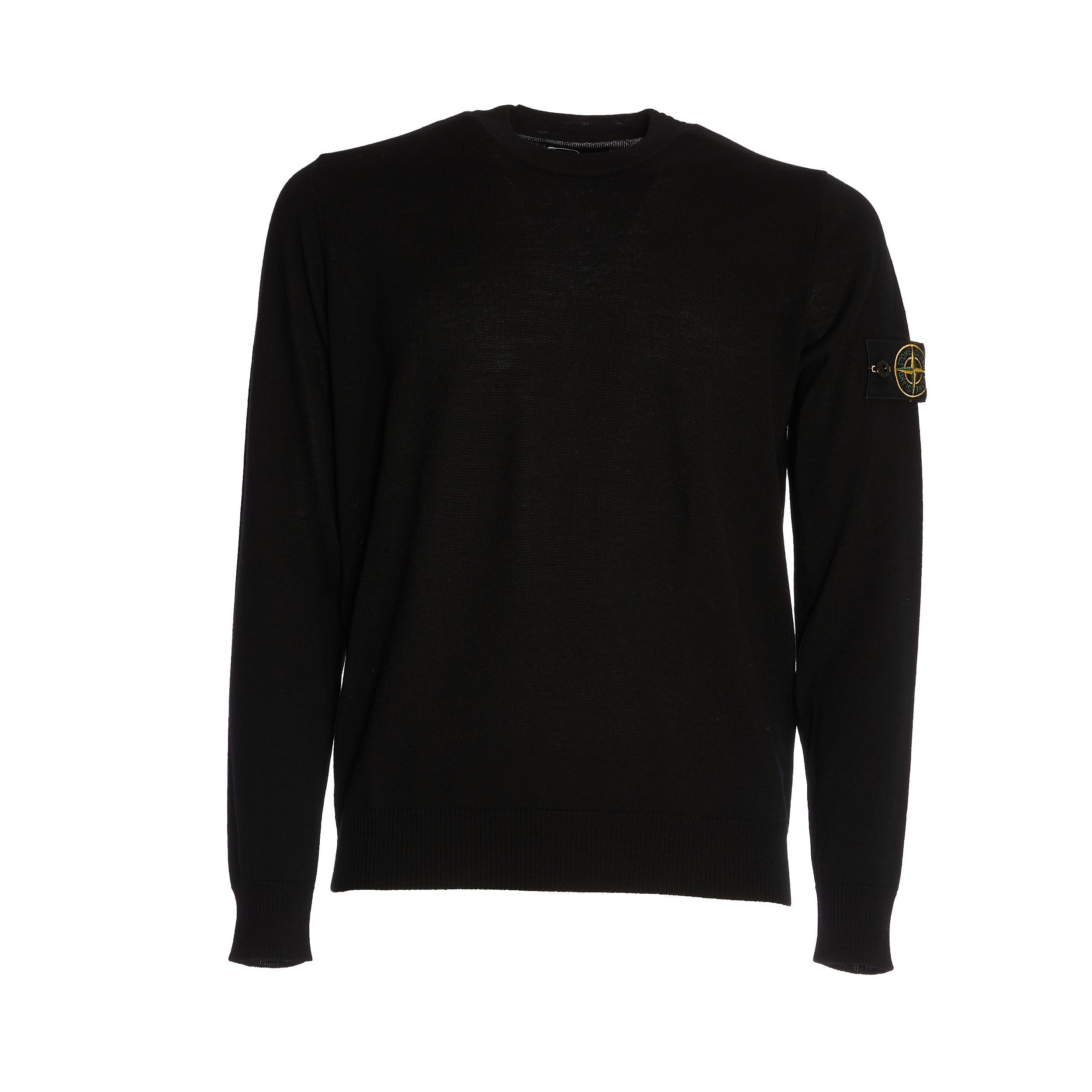 STONE ISLAND-OUTLET-SALE-Knitwear SCHWARZ-ARCHIVIST