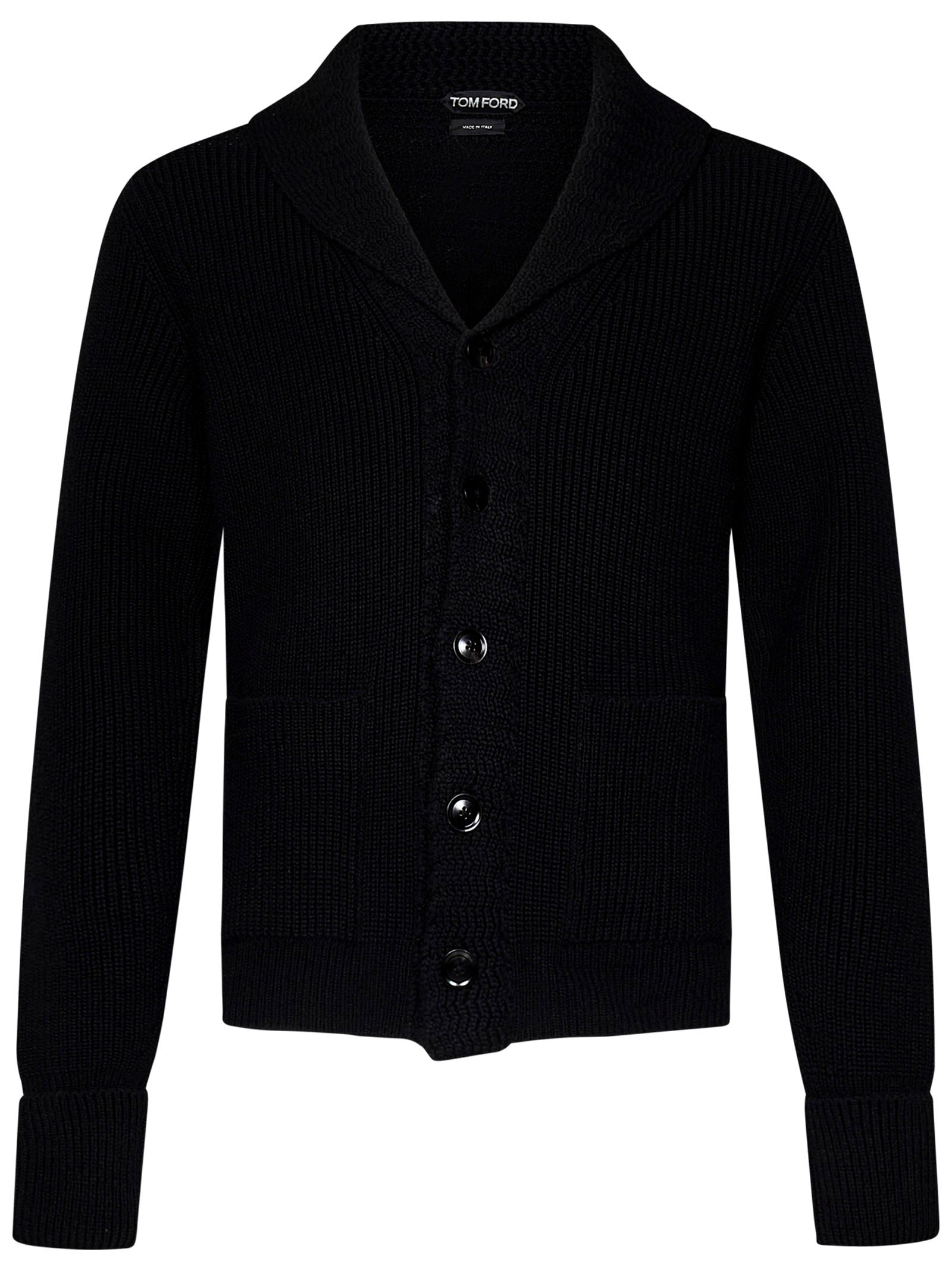 TOM FORD-OUTLET-SALE-Knitwear SCHWARZ-ARCHIVIST