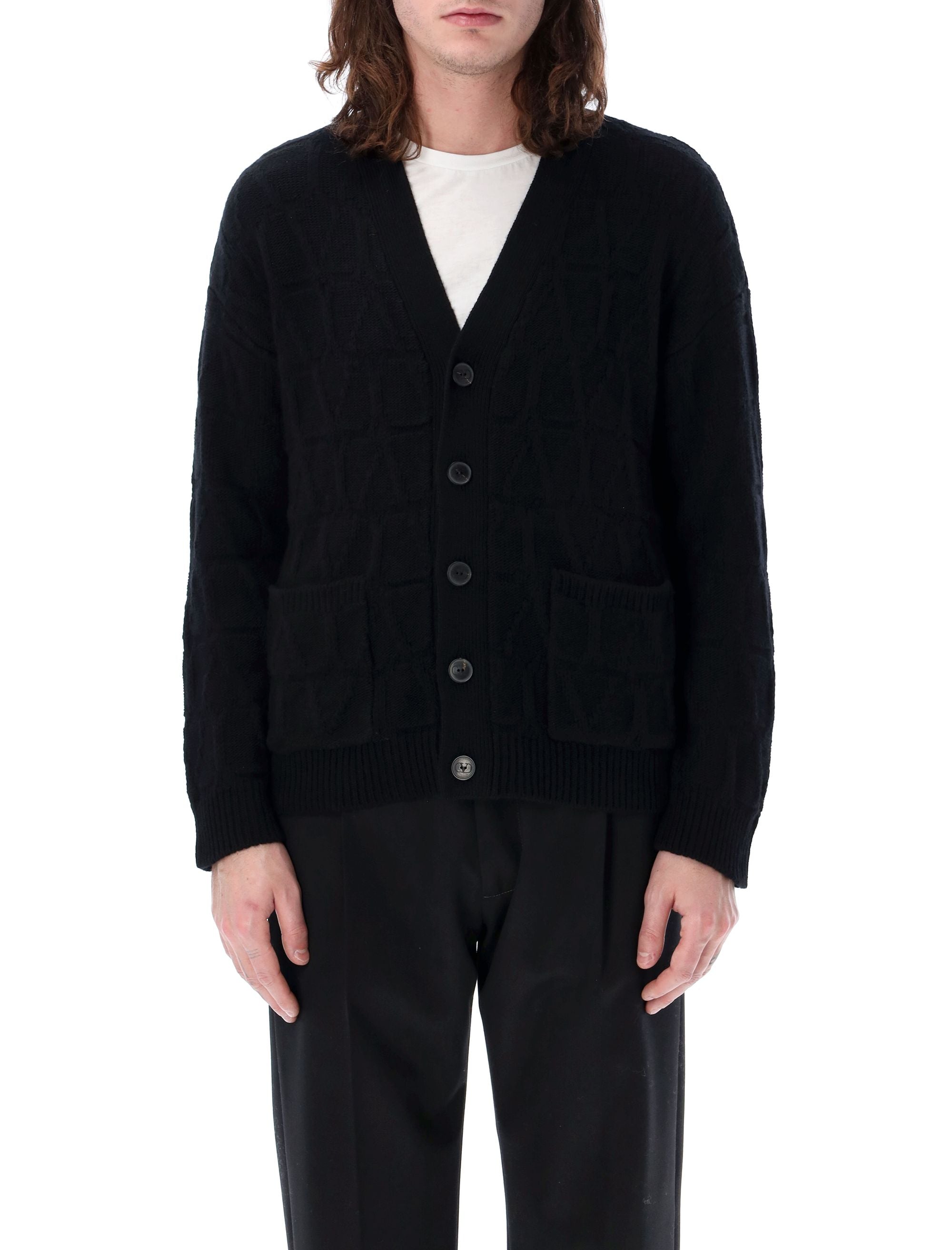 VALENTINO GARAVANI-OUTLET-SALE-Knitwear SCHWARZ-ARCHIVIST