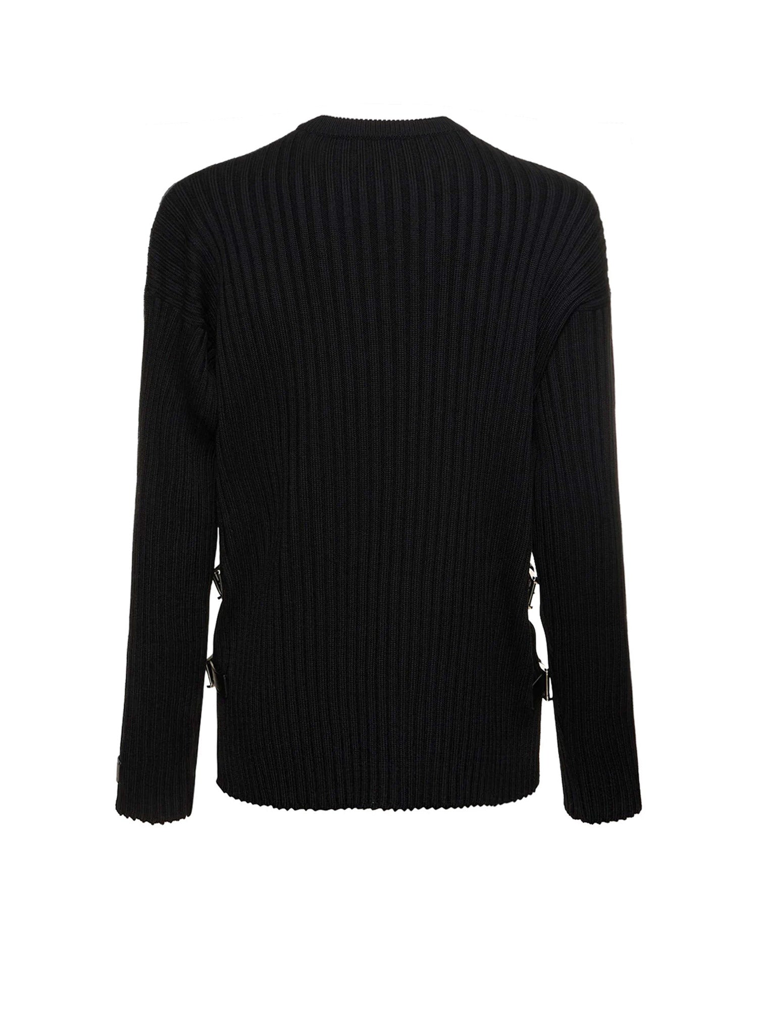 Versace-OUTLET-SALE-Knitwear SCHWARZ-ARCHIVIST