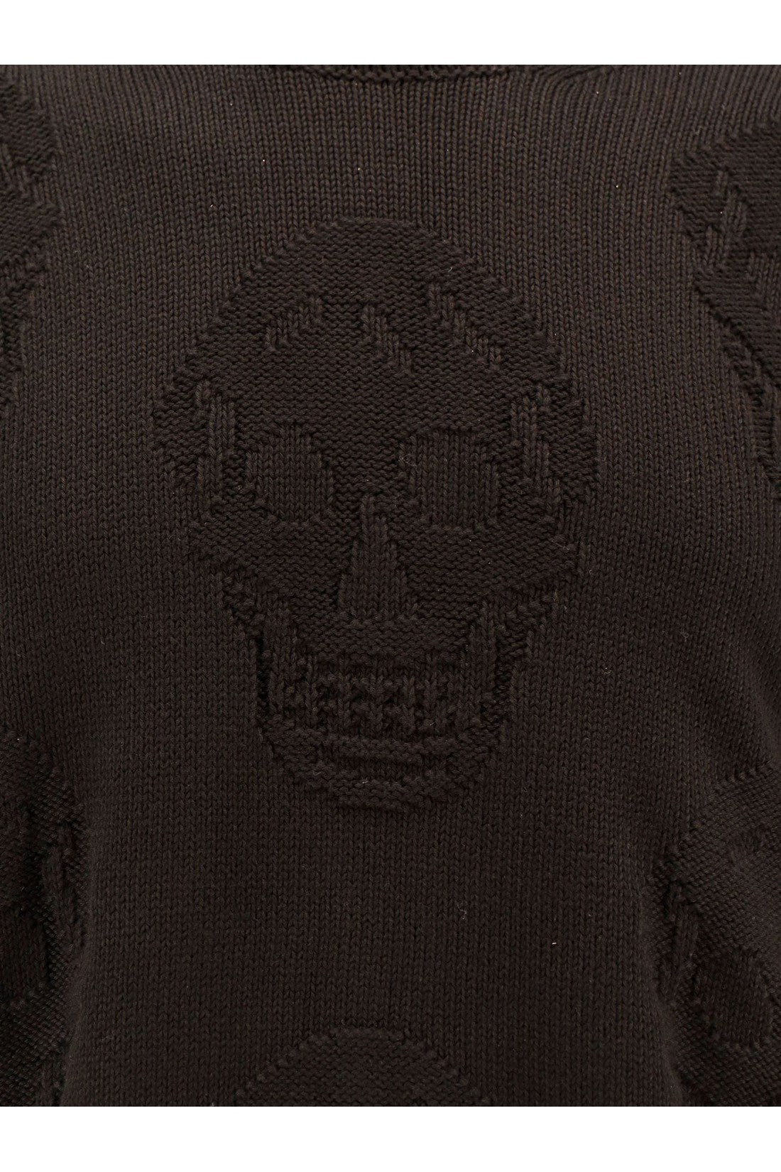 ALEXANDER MCQUEEN-OUTLET-SALE-Knitwear Schwarz-ARCHIVIST