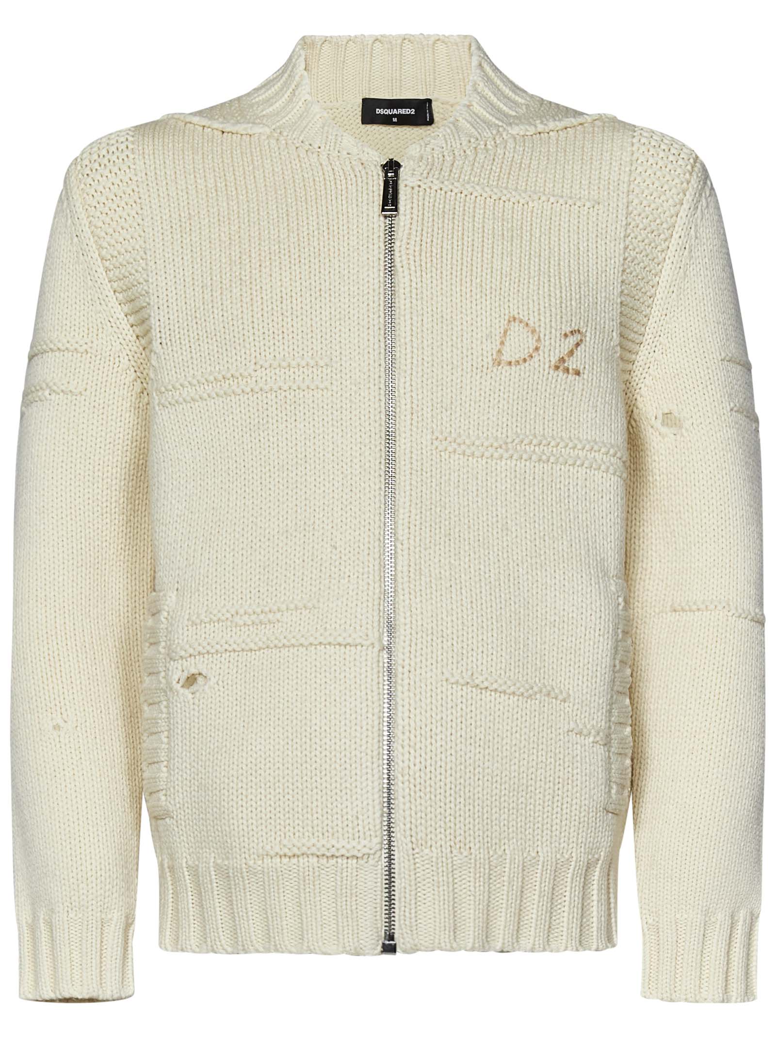 DSQUARED2-OUTLET-SALE-Knitwear WEISS-ARCHIVIST