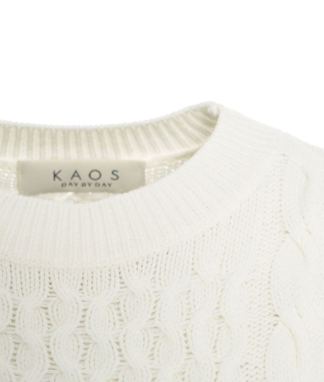 KAOS-OUTLET-SALE-Knitwear WEISS-ARCHIVIST