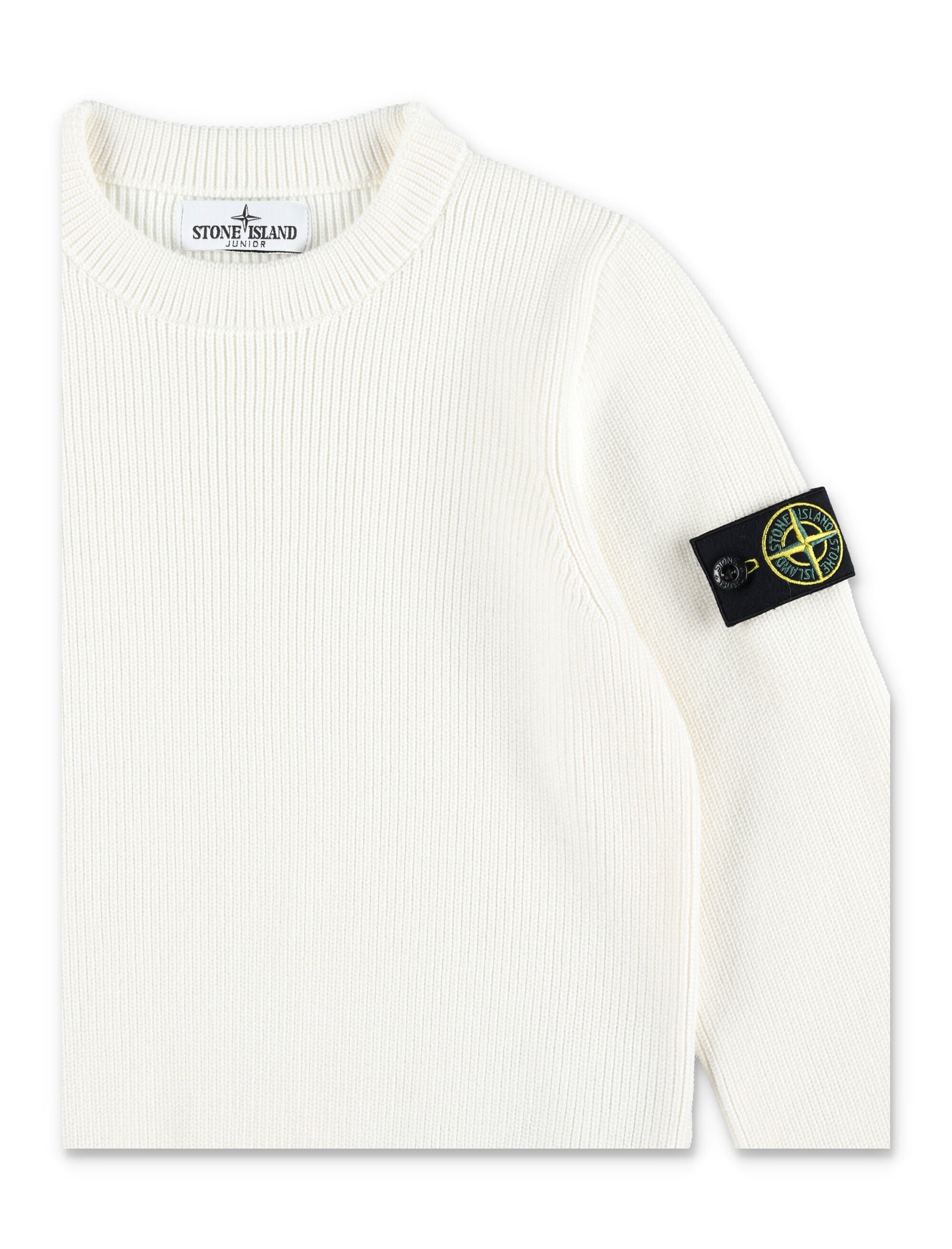 Stone Island Kids-OUTLET-SALE-Knitwear WEISS-ARCHIVIST