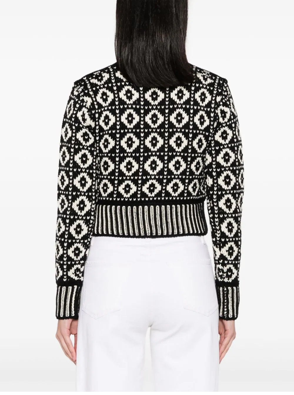 GOLDEN GOOSE-OUTLET-SALE-Knitwear Weiss-ARCHIVIST