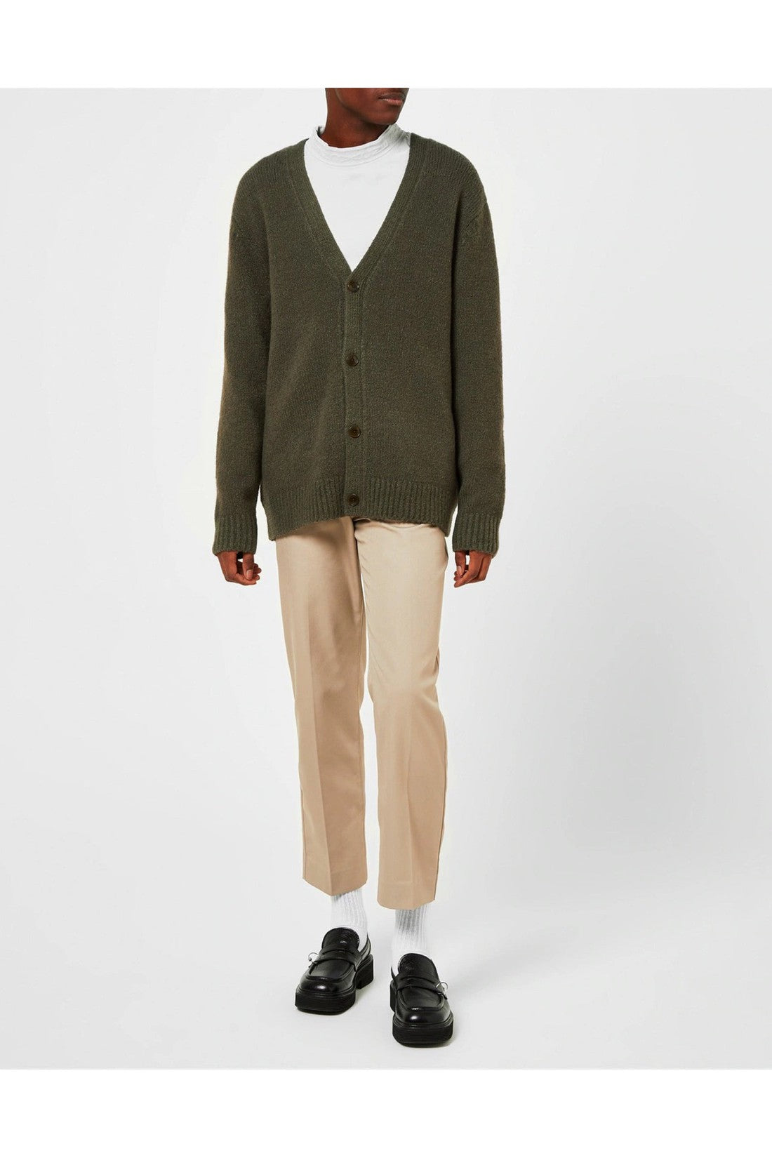 Acne Studios-OUTLET-SALE-Korval Knit Cardigan-ARCHIVIST