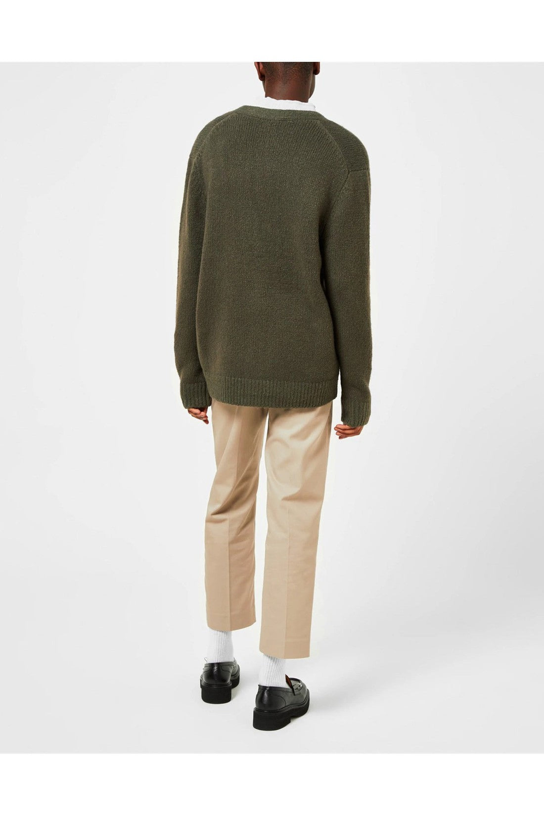 Acne Studios-OUTLET-SALE-Korval Knit Cardigan-ARCHIVIST