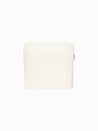 white strapless linen top