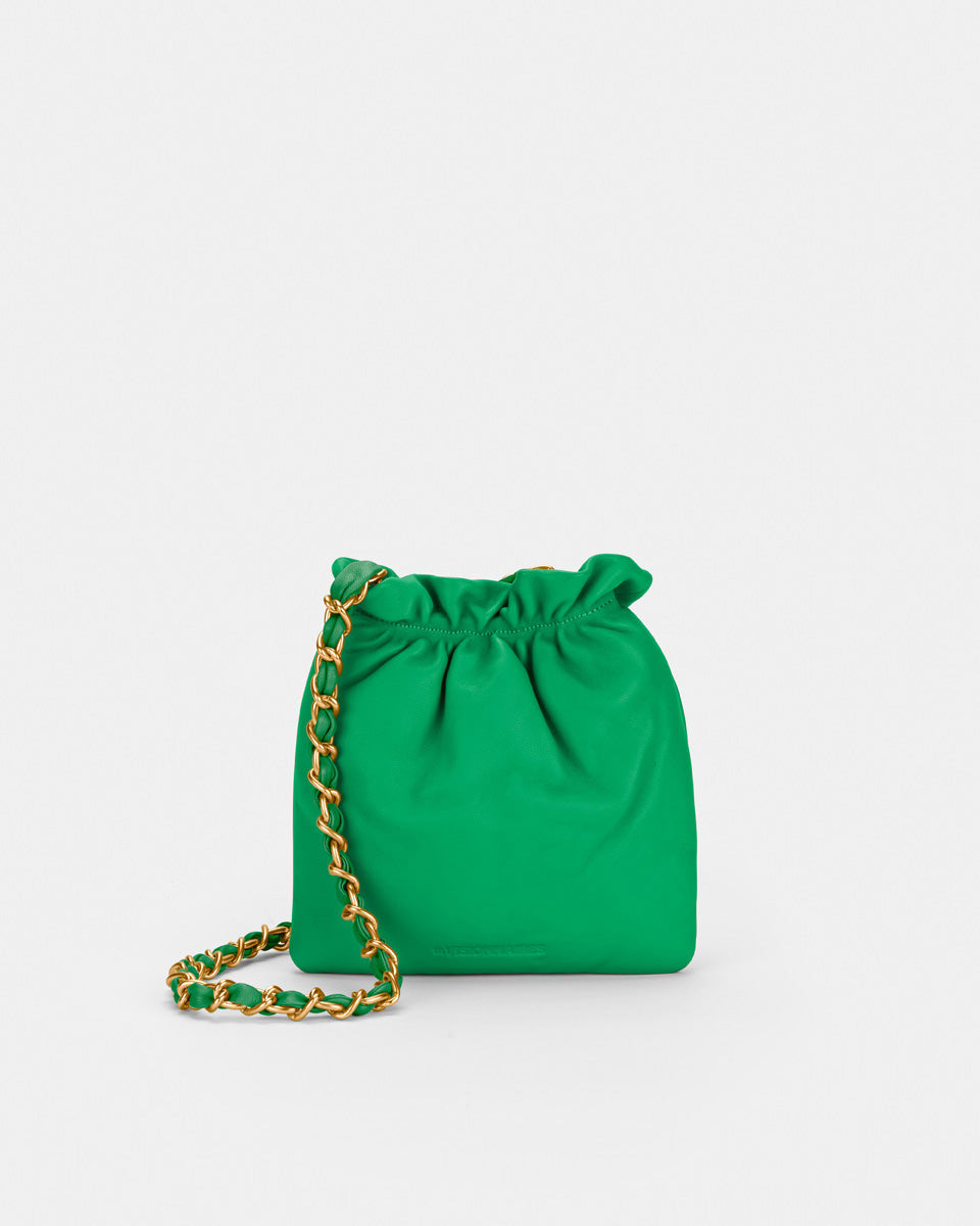 Les Visionnaires-ARCHIVE-SALE-LILOU SILKY-Bags-emerald green-OS-ARCHIVIST