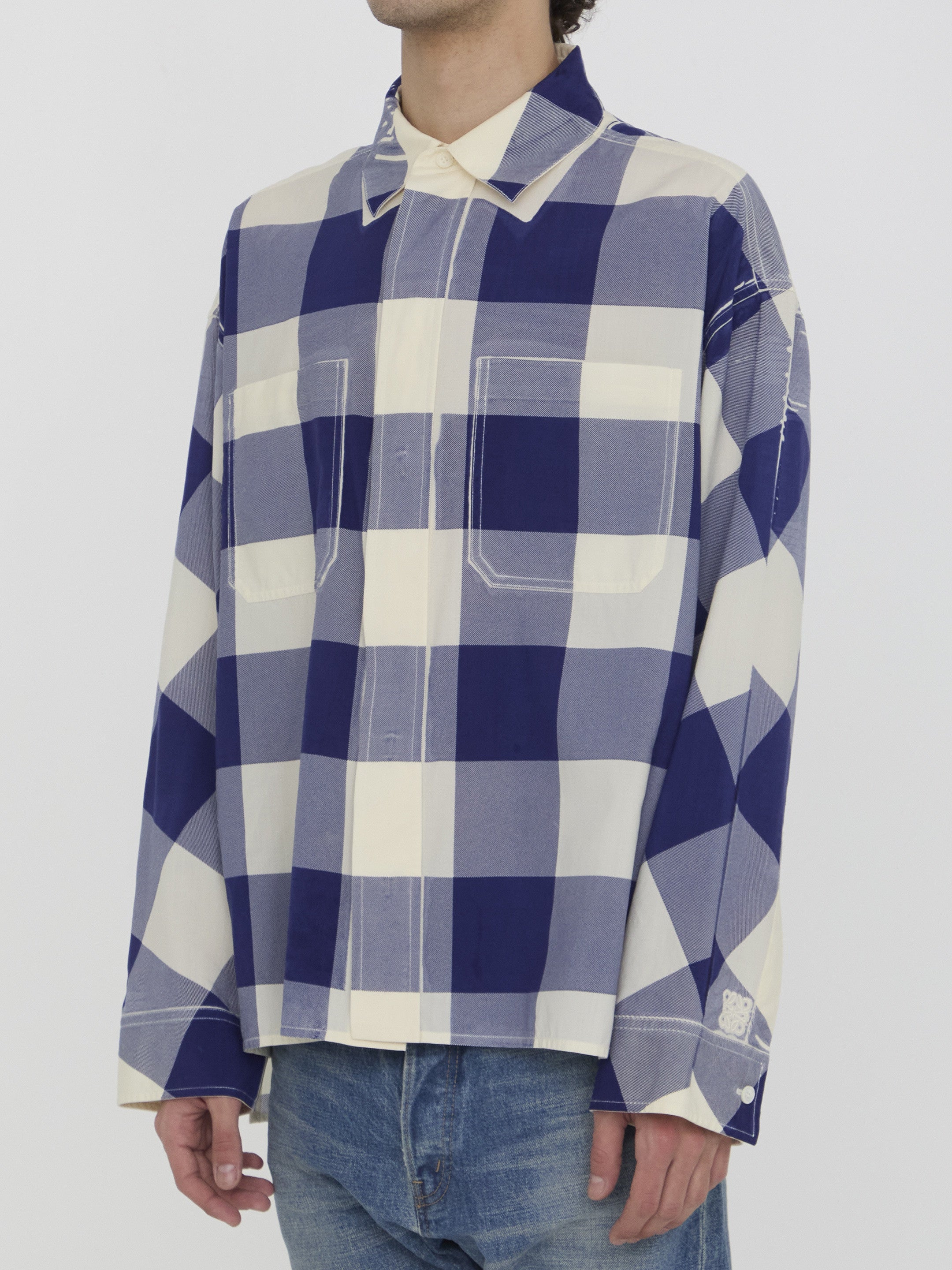 LOEWE-OUTLET-SALE-Checked-shirt-Shirts-ARCHIVE-COLLECTION-2.jpg