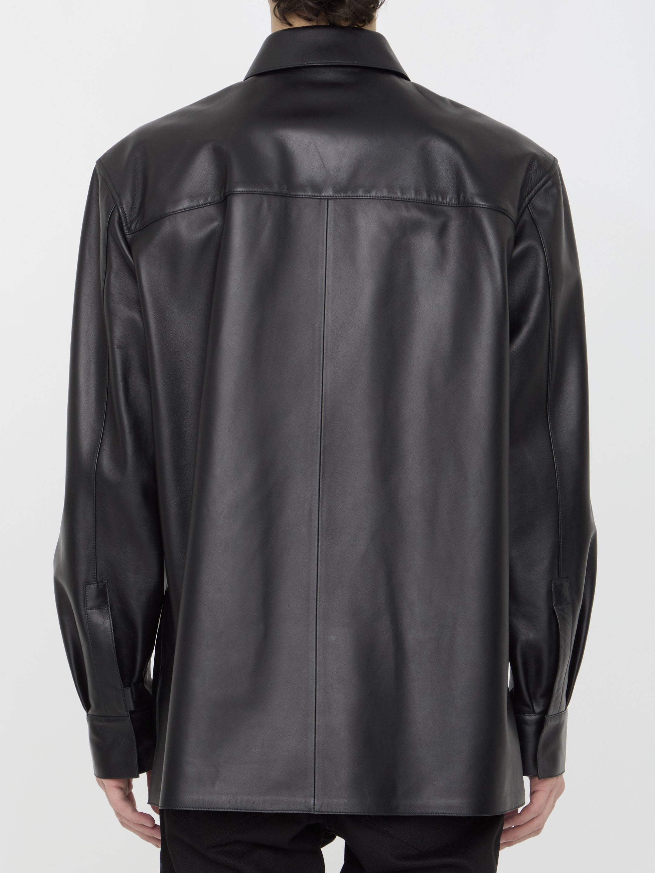 LOEWE-OUTLET-SALE-Leather-overshirt-Shirts-ARCHIVE-COLLECTION-4.jpg